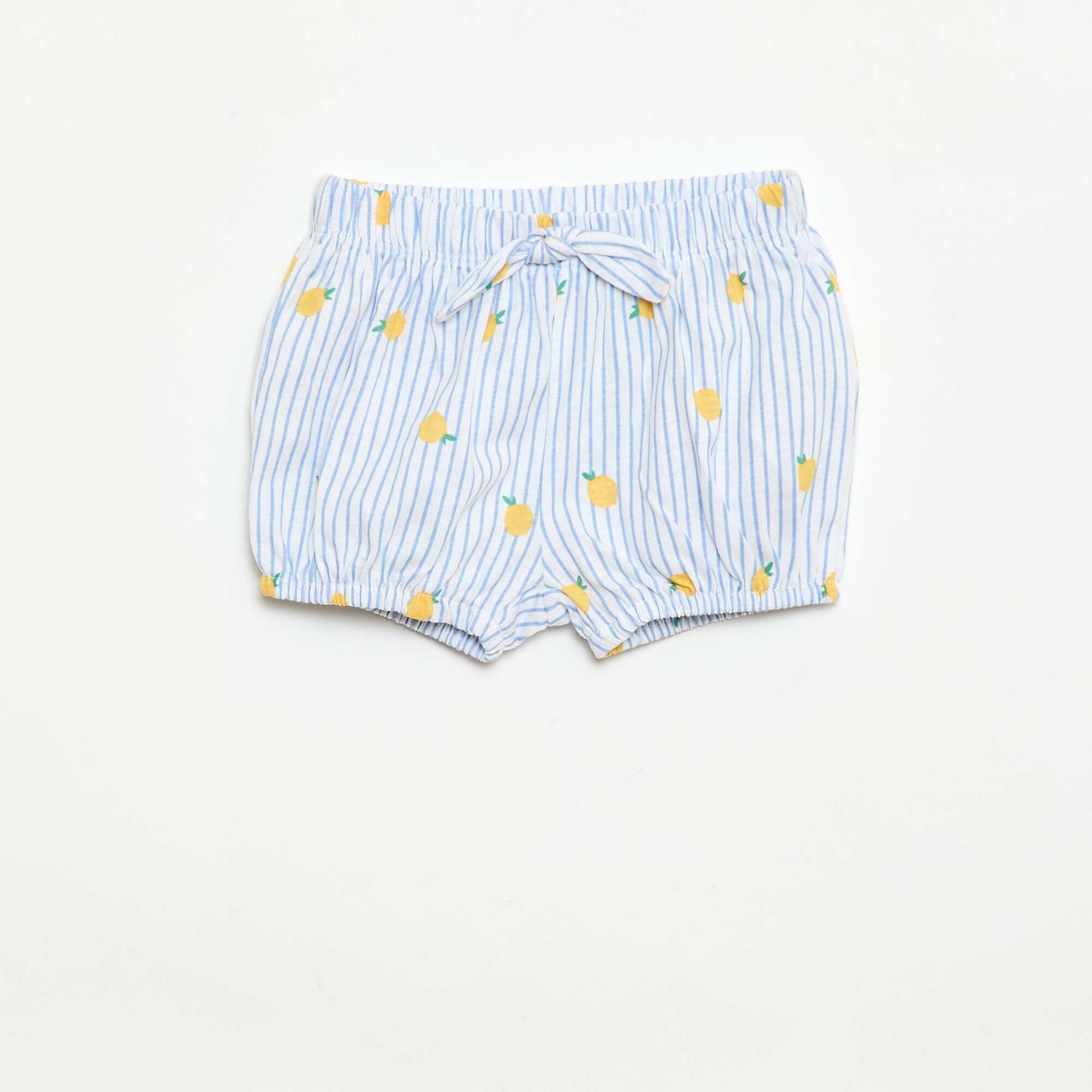 Lot de 2 shorts avec nœuds fantaisie BLEU