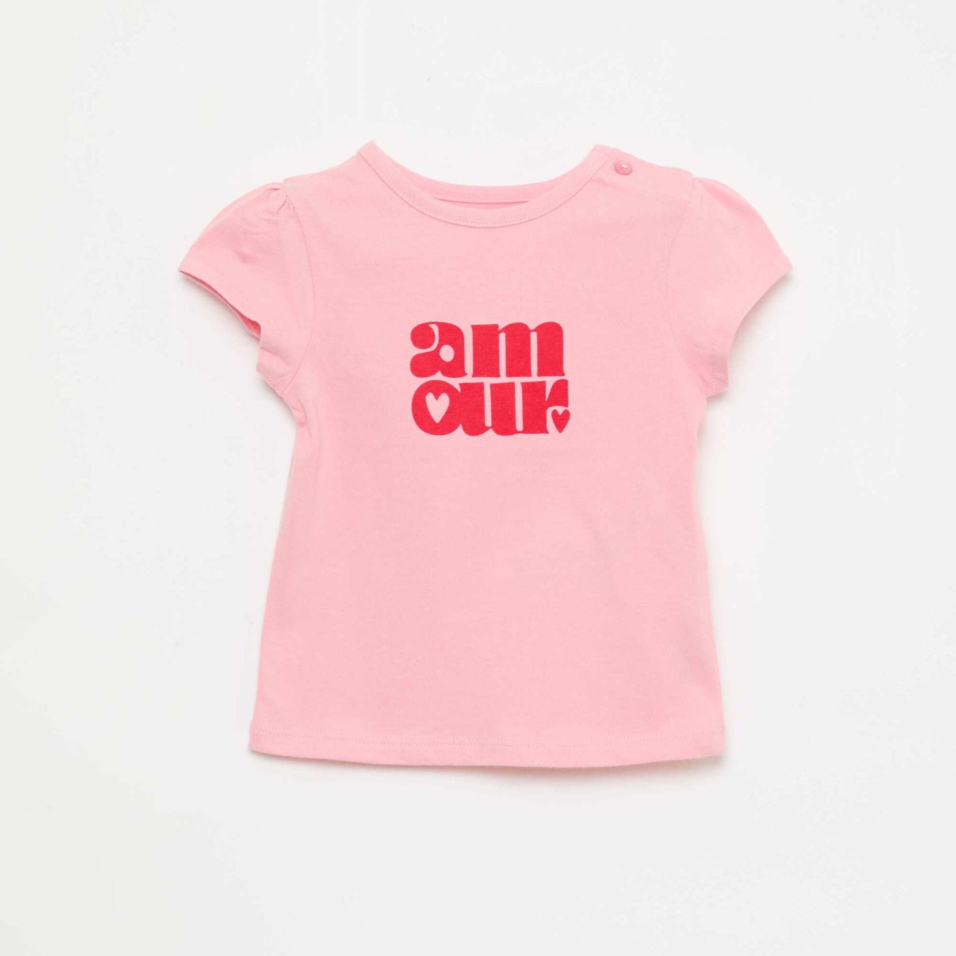 T-shirt en jersey à manches courtes ROSE