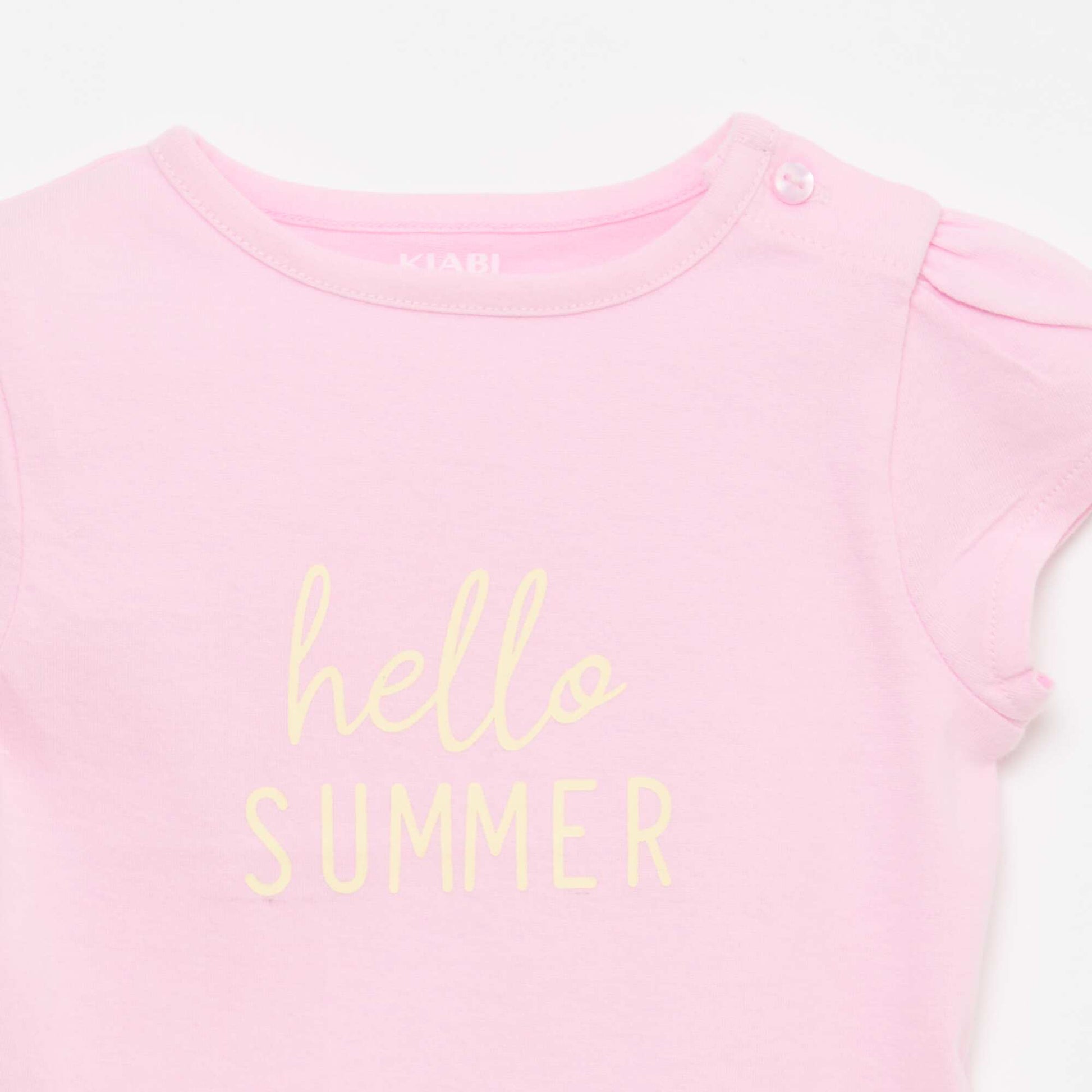 T-shirt en jersey à manches courtes ROSE