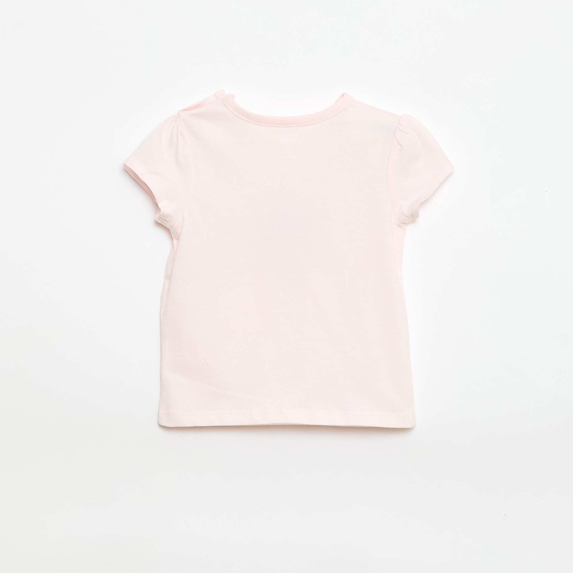 T-shirt en jersey avec manches courtes ROSE