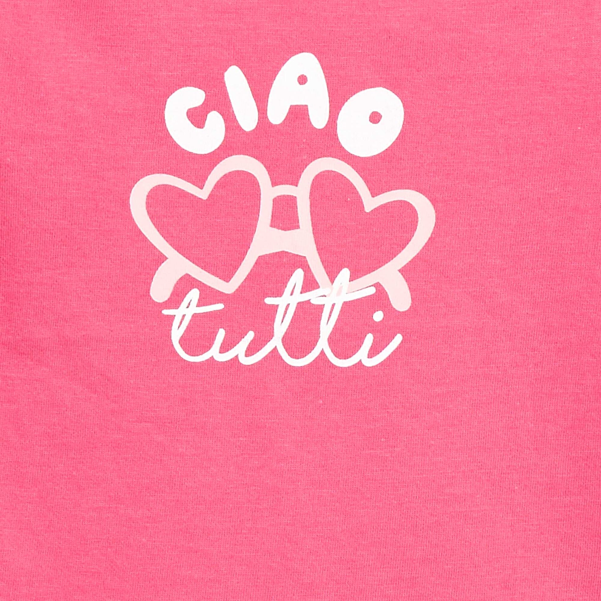 T-shirt en jersey avec manches courtes ROSE