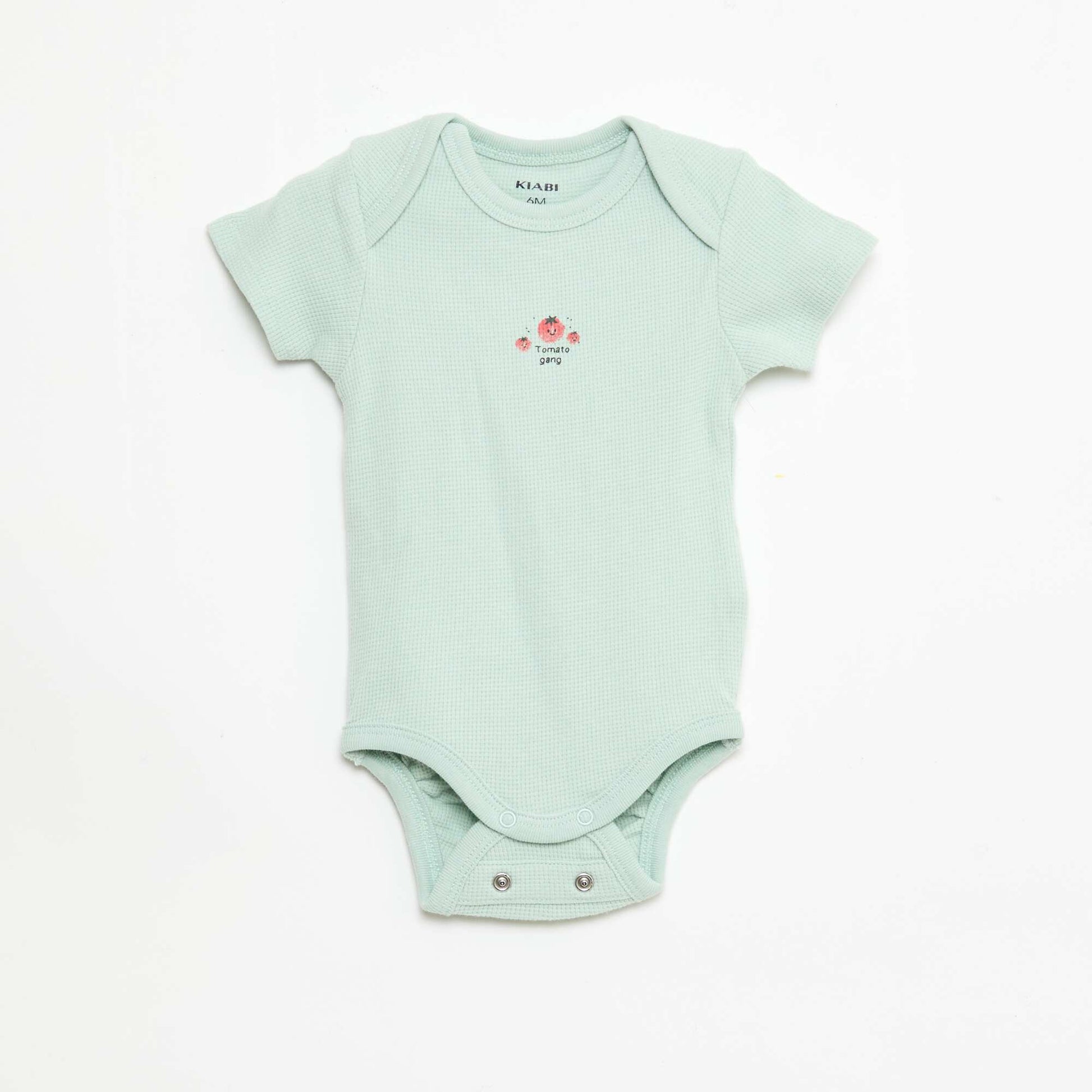 Ensemble body évolutif + dors bien en maille côtelée BLANC
