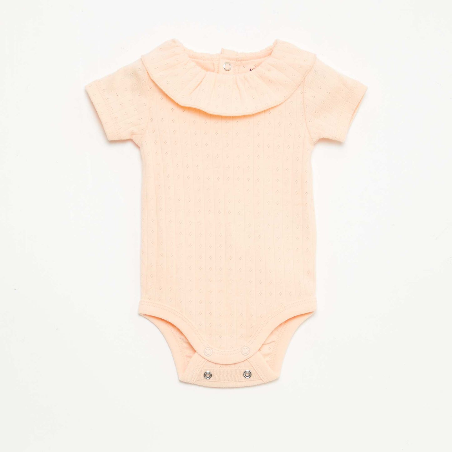 Ensemble body évolutif + dors bien en maille côtelée ORANGE
