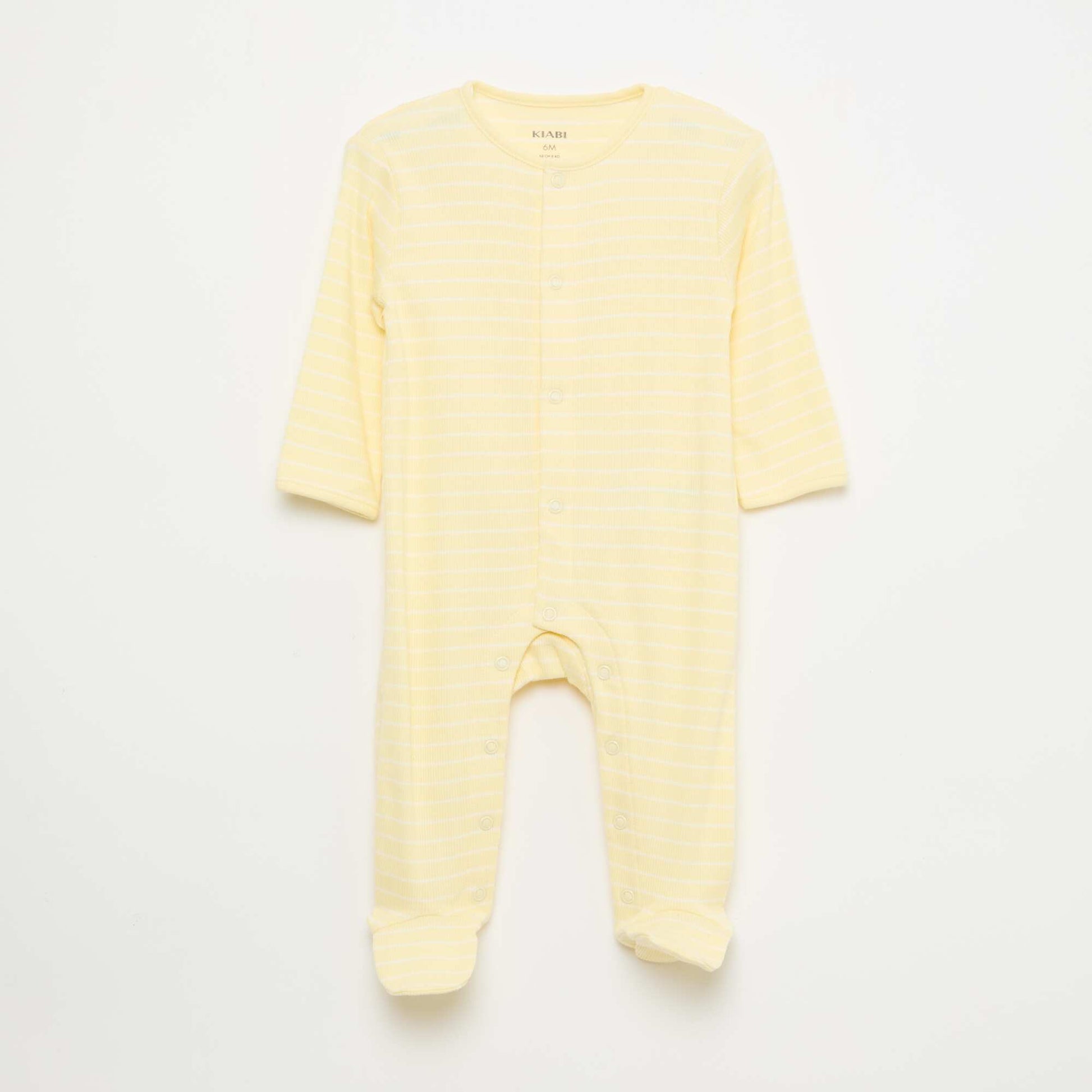 Lot de pyjamas dors biens avec pieds BLANC