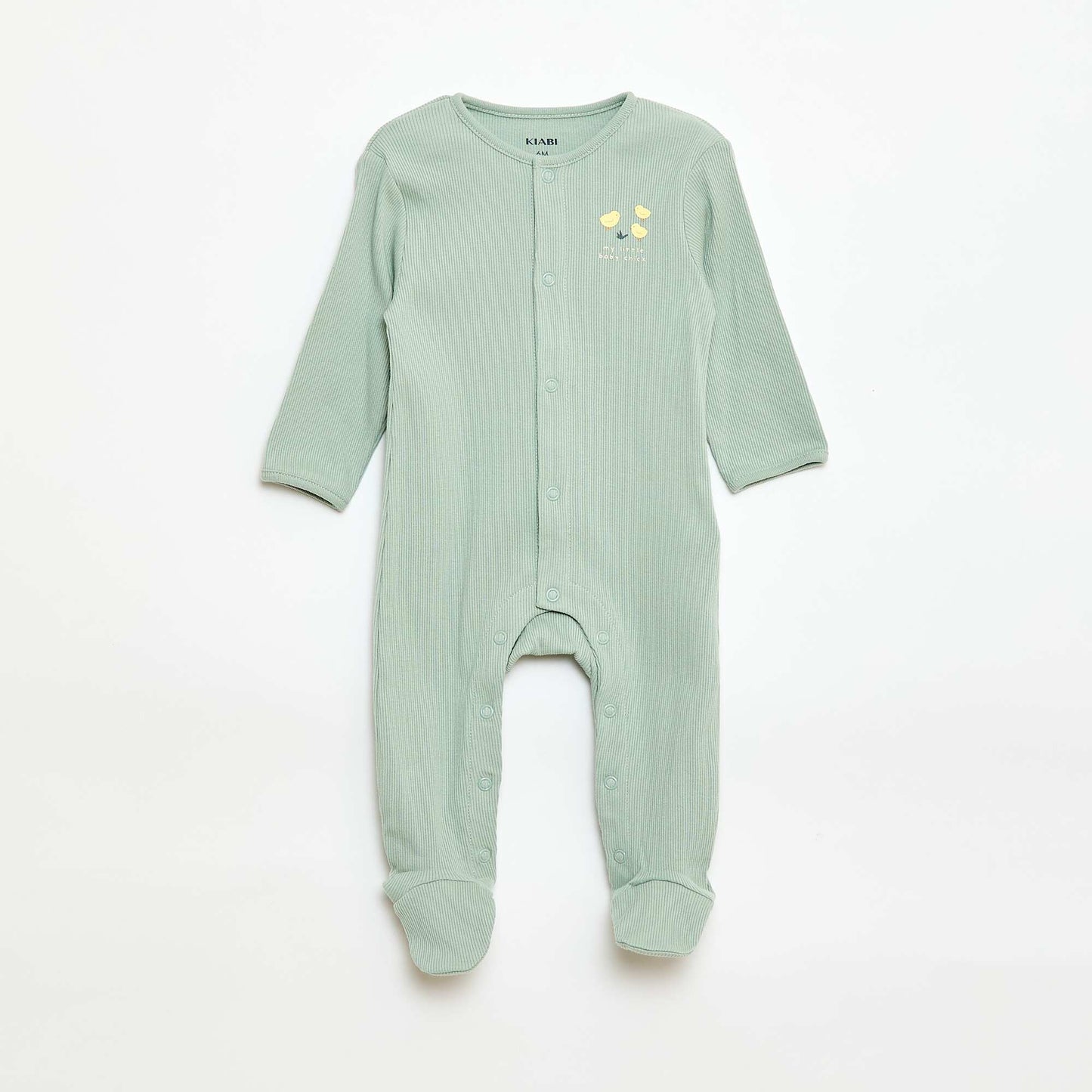 Lot de pyjamas dors biens avec pieds VERT