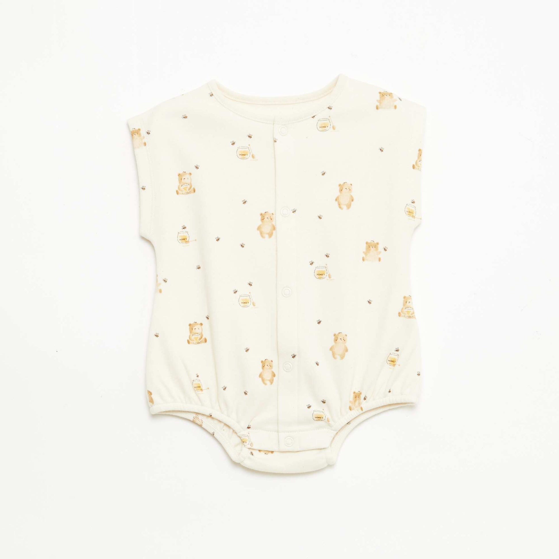 Lot de 2 barboteuses JAUNE