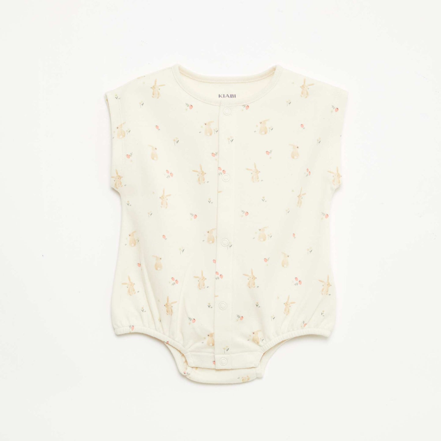 Lot de 2 barboteuses BLANC