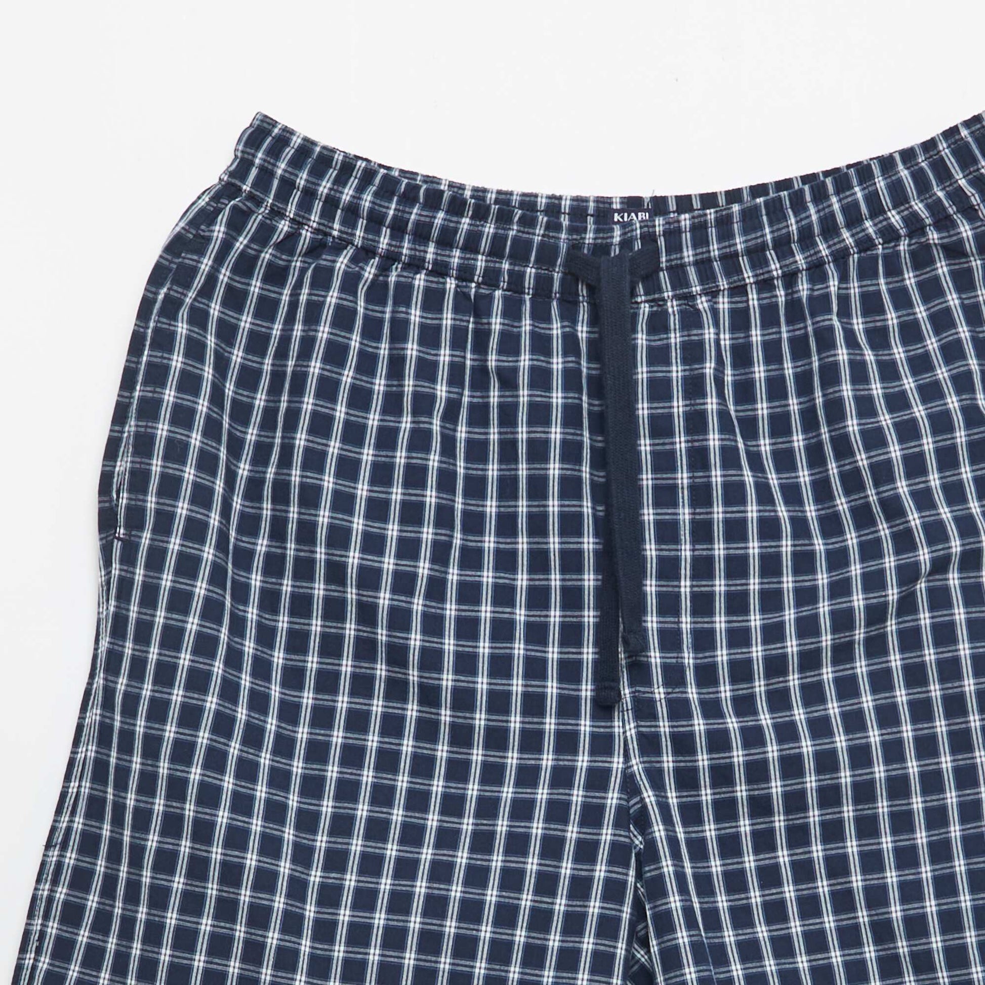 Lot de shorts de nuit avec poches - 2 pièces BLEU