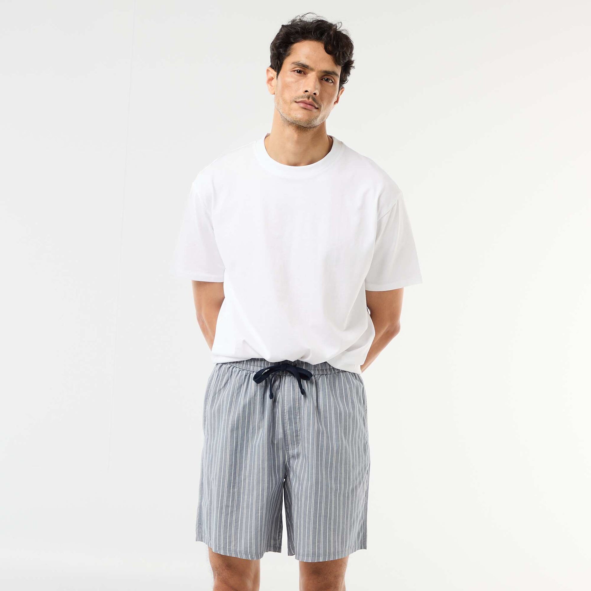 Lot de shorts de nuit avec poches - 2 pièces GRIS