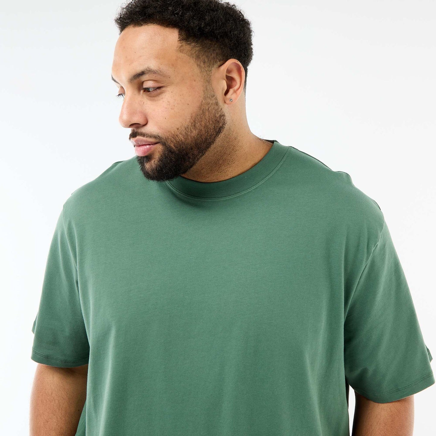 T-shirt à manches courtes avec poche poitrine VERT