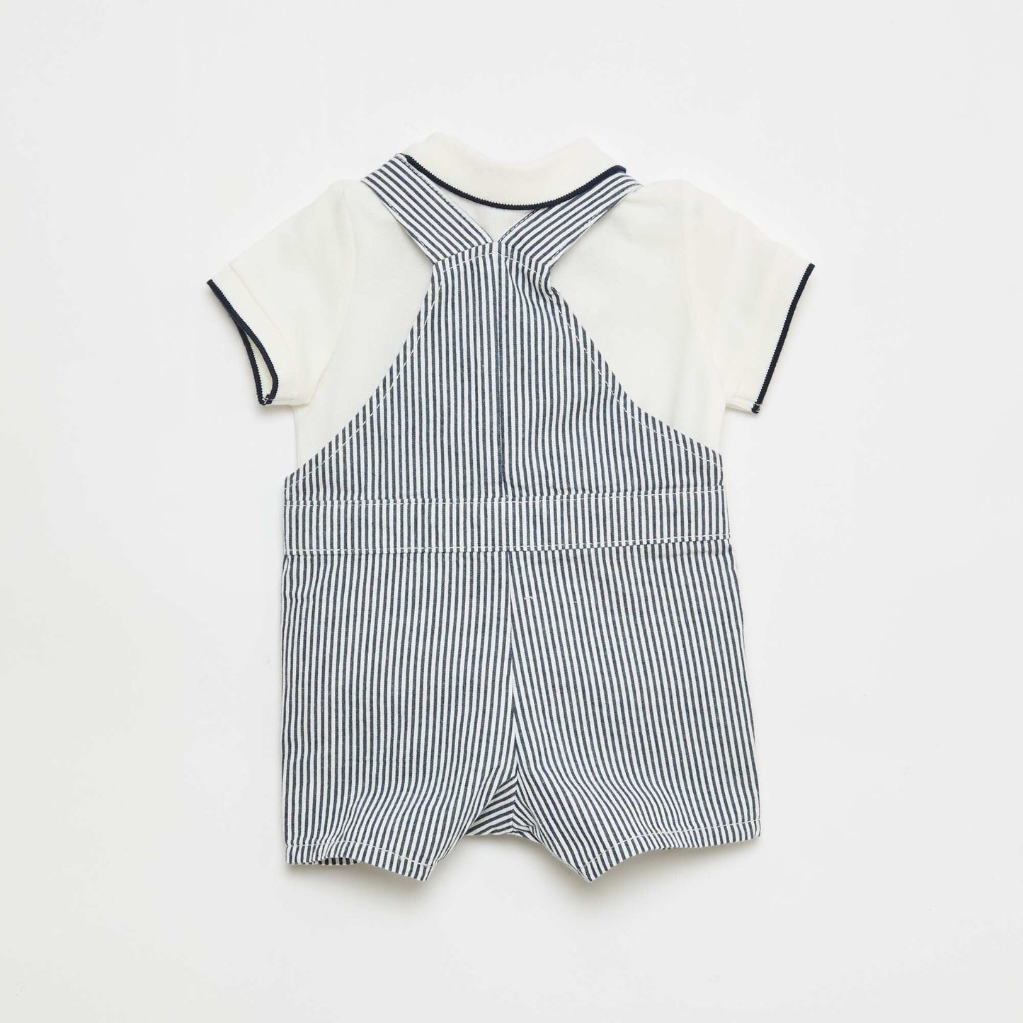 Ensemble salopette + polo - 2 pièces BLEU