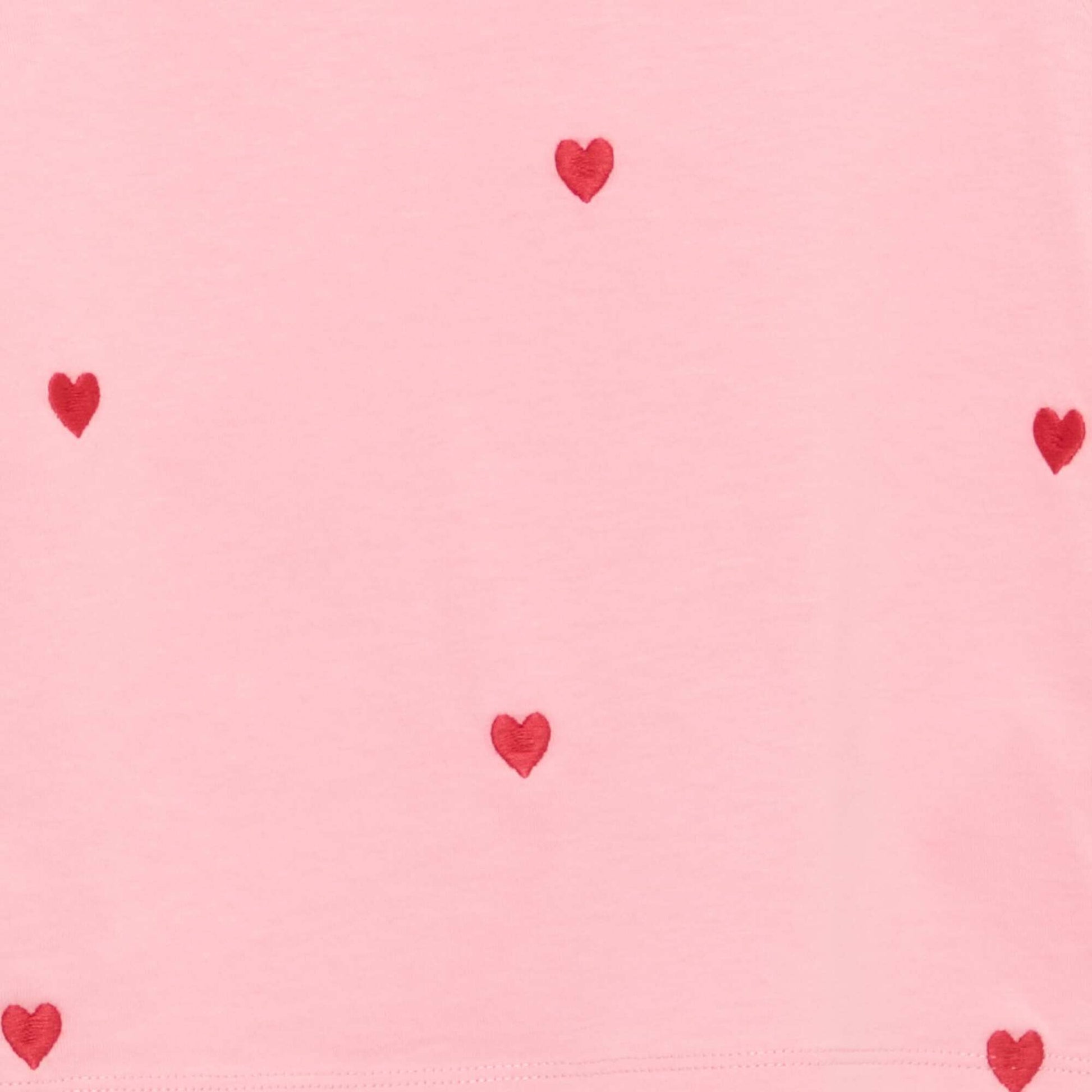 Tee-shirt à manches courtes avec broderies ROSE