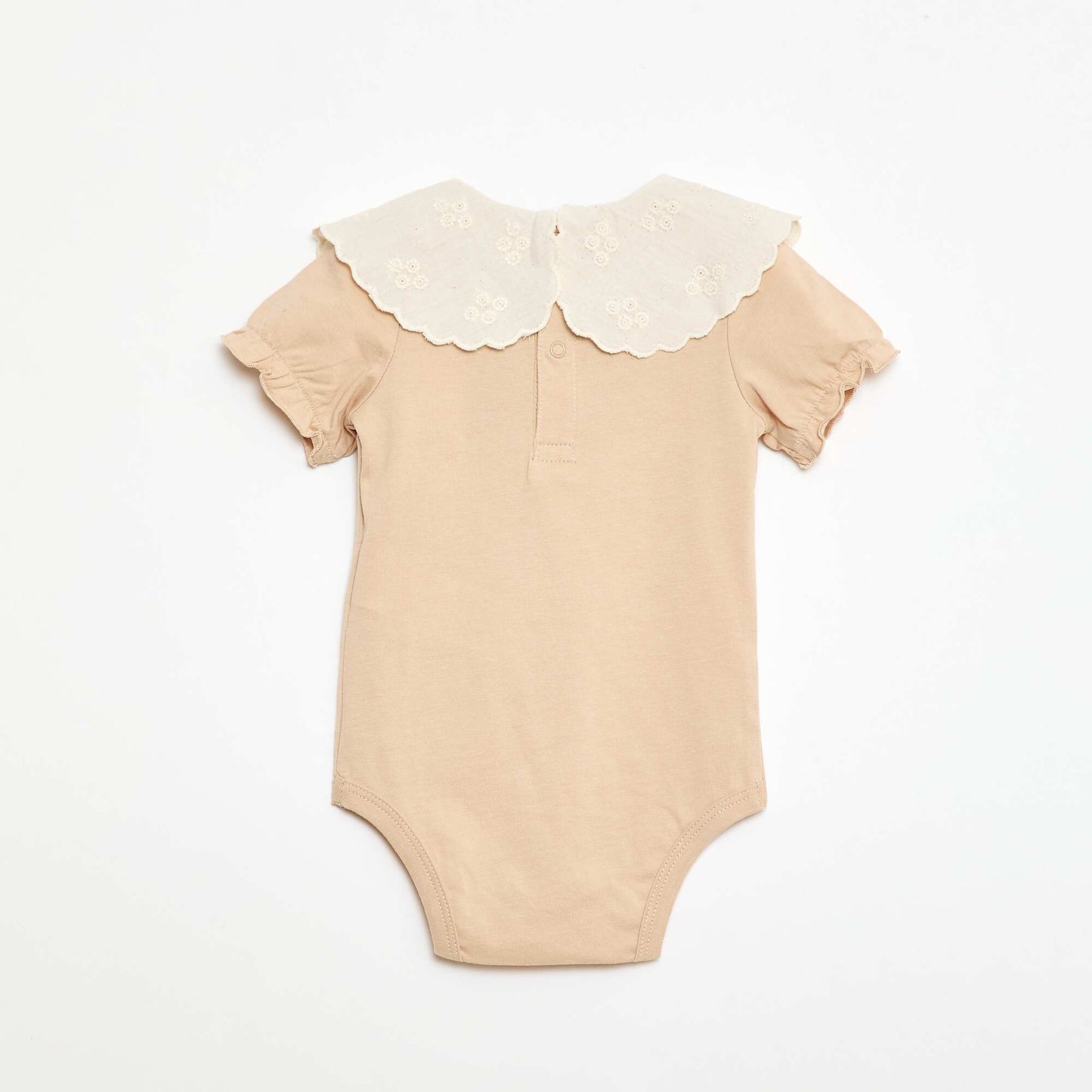 Body avec col claudine BEIGE
