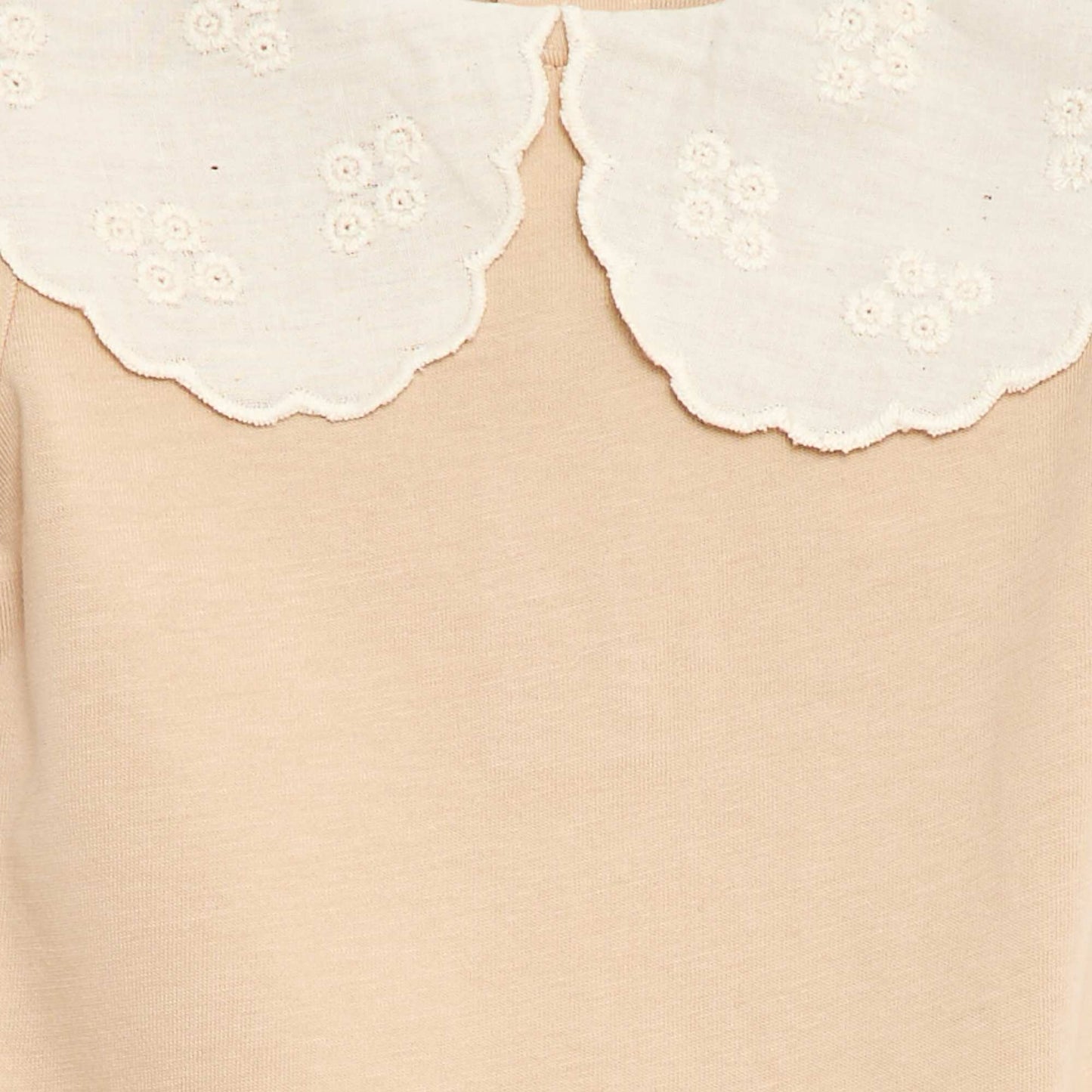 Body avec col claudine BEIGE