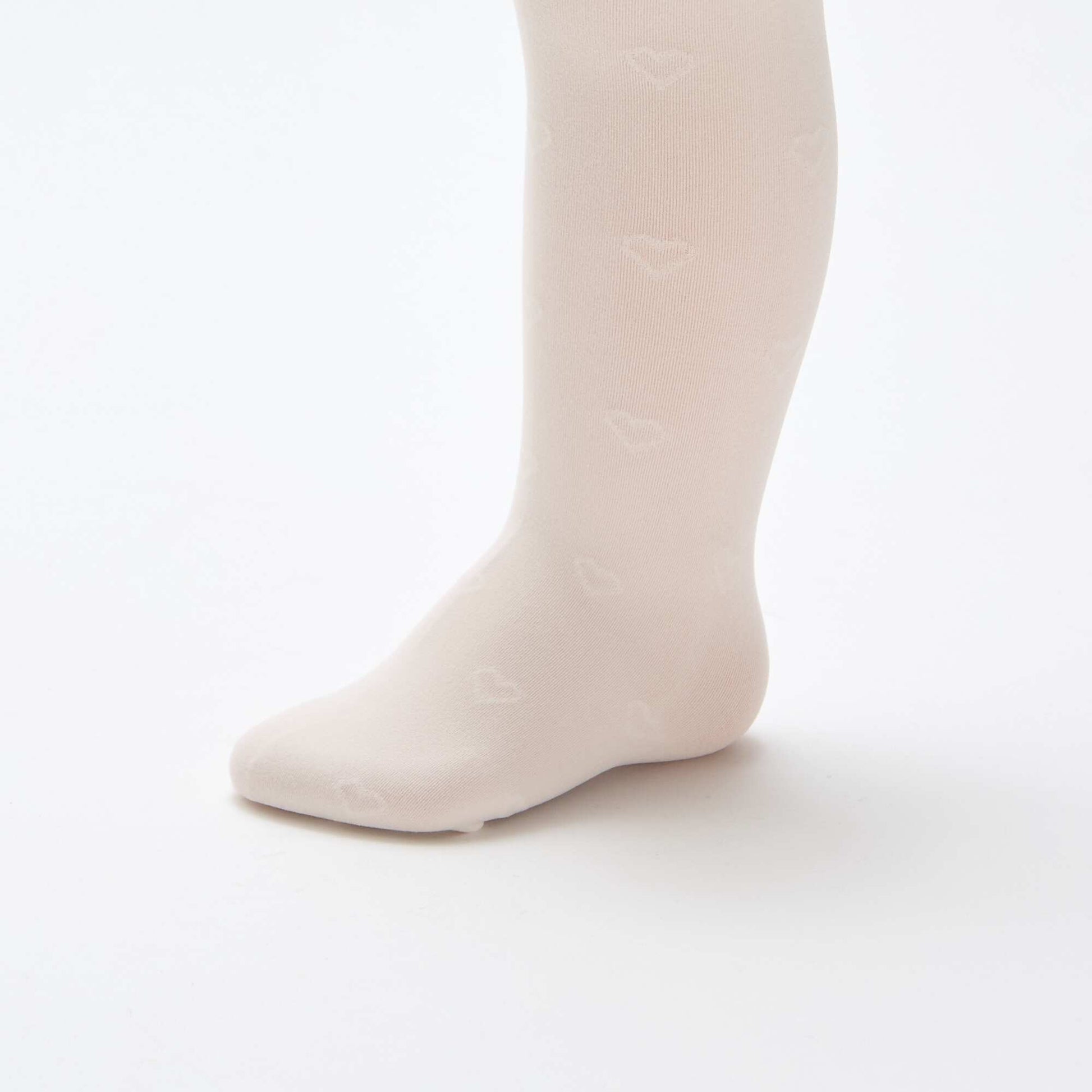 Lot de 2 collants légers imprimés ROSE