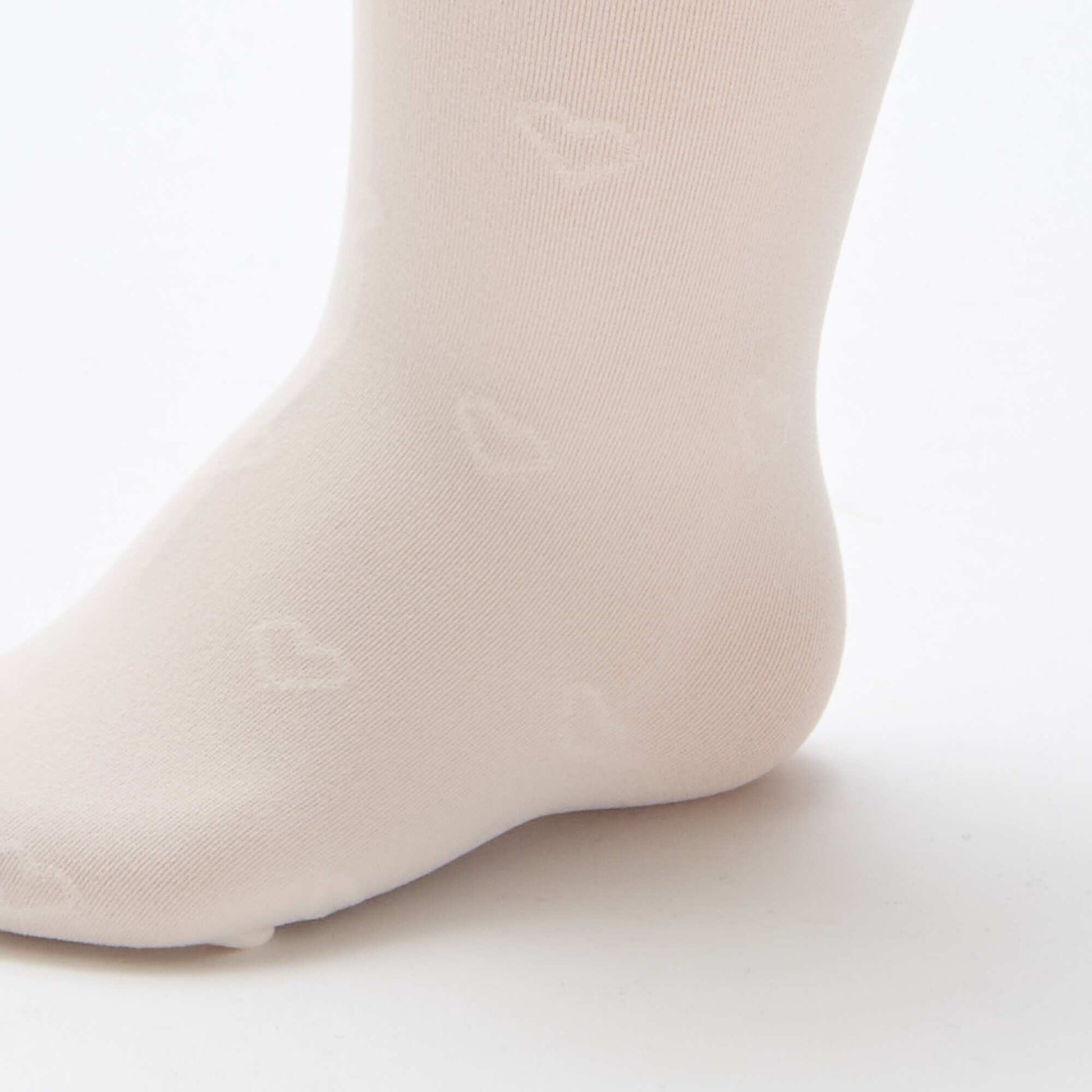 Lot de 2 collants légers imprimés ROSE