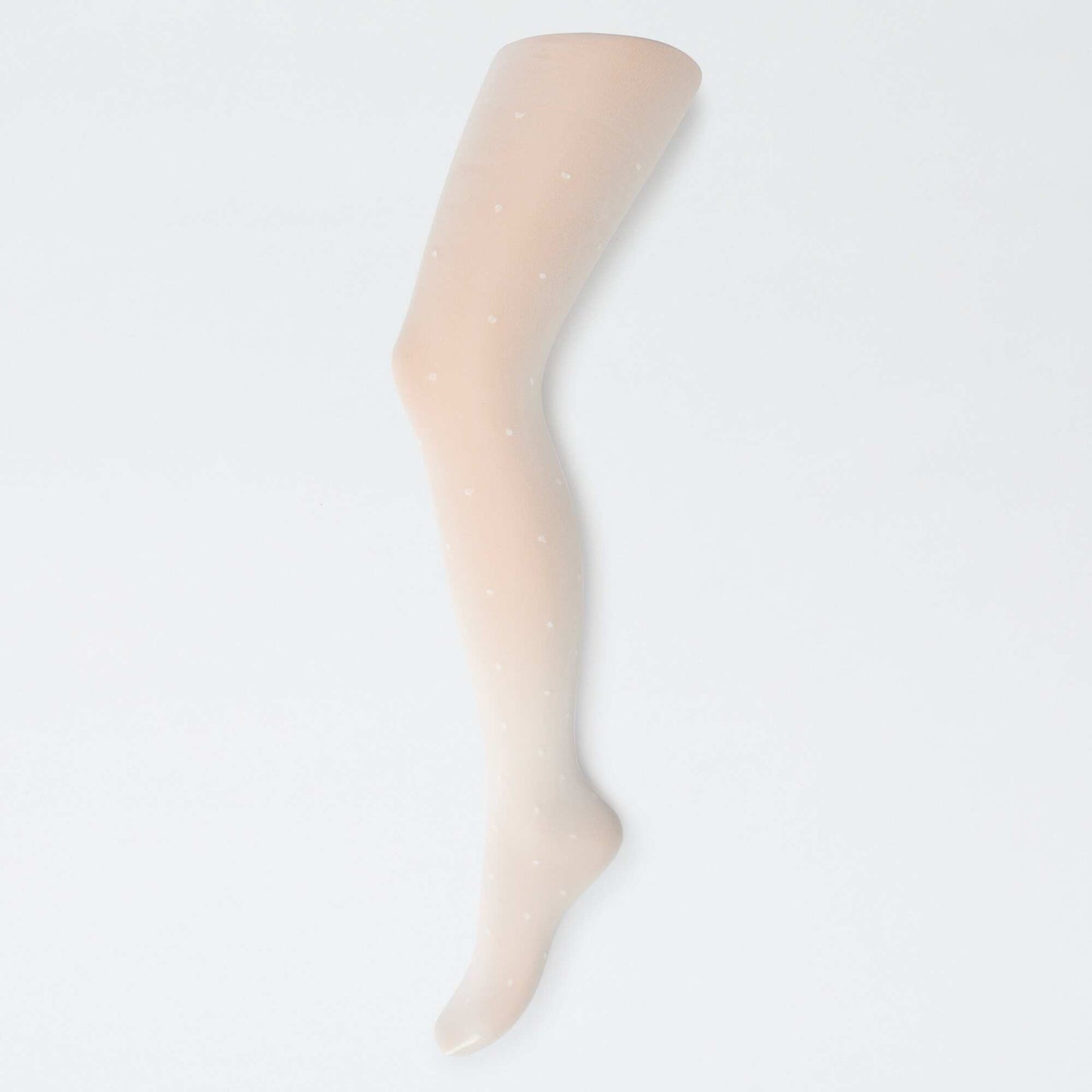 Lot de 2 collants légers imprimés BLANC/ROSE