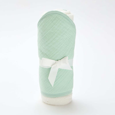 Cape de bain en coton 62 x 104 cm VERT