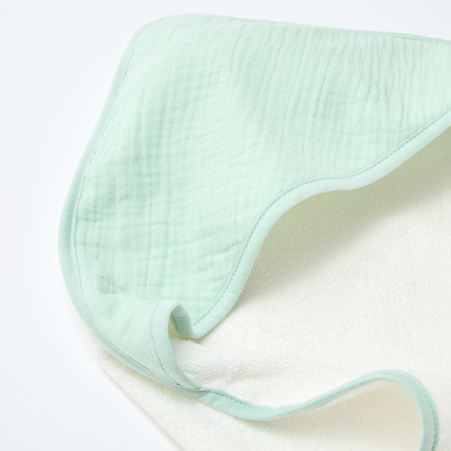 Cape de bain en coton 62 x 104 cm VERT