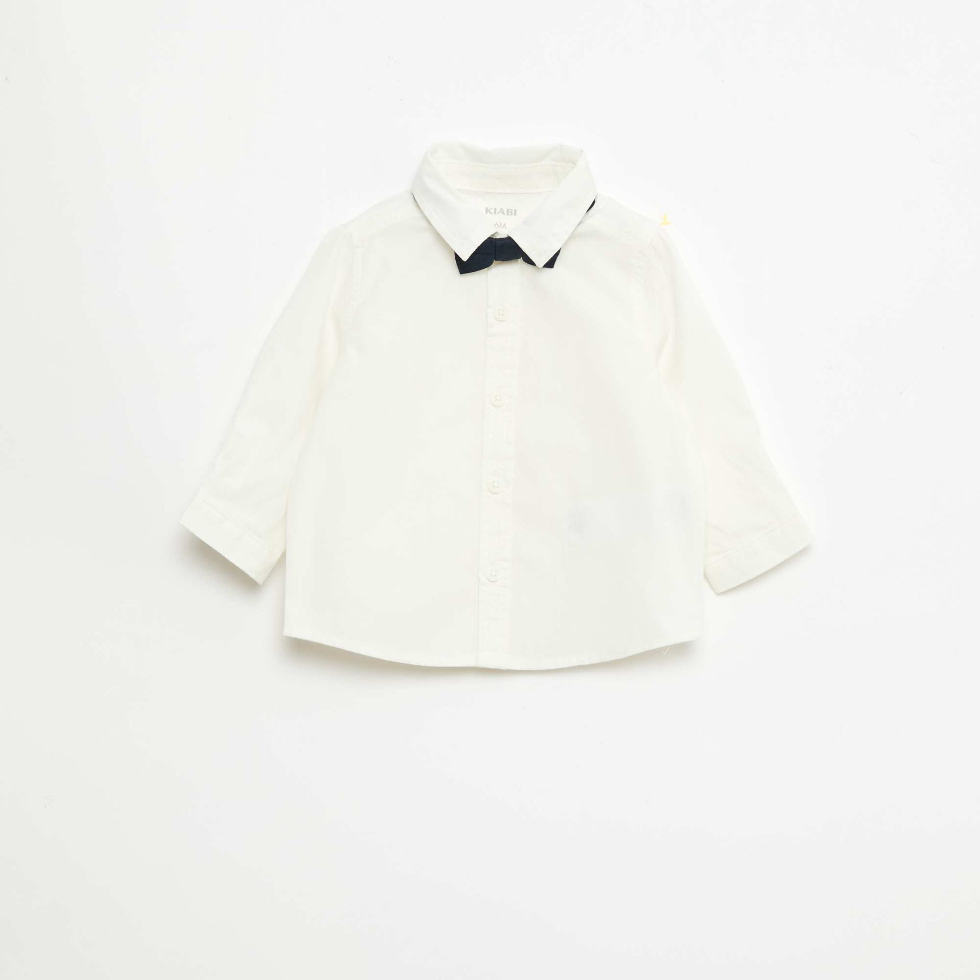 Ensemble de cérémonie 4 pièces en coton et lin BLEU