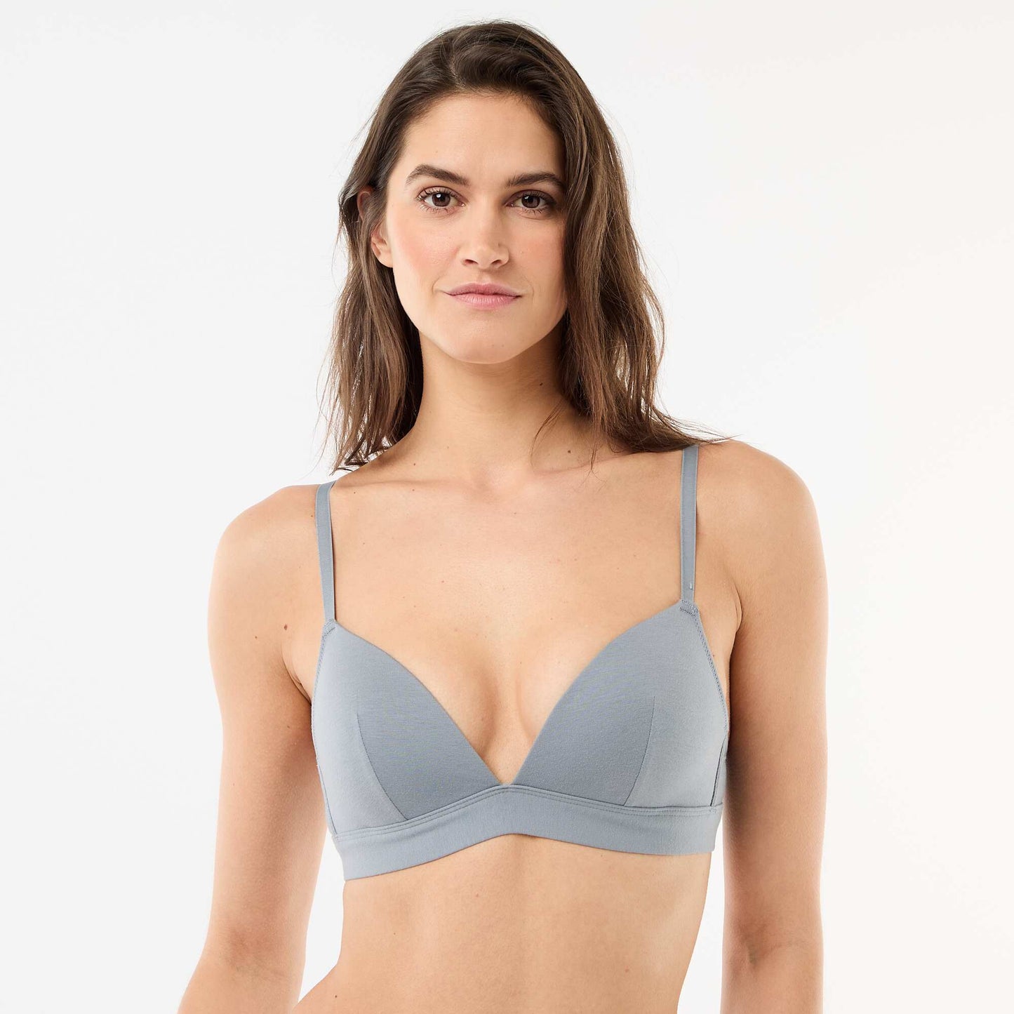 Lot de 2 soutiens-gorge en coton BLEU