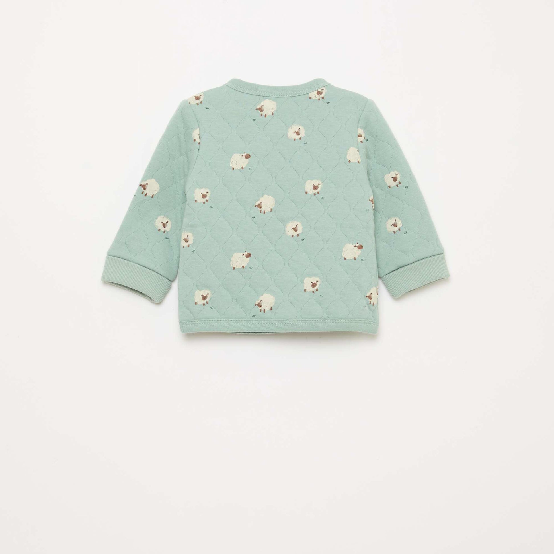 Ensemble gilet cache-cœur + legging - 2 pièces BLEU