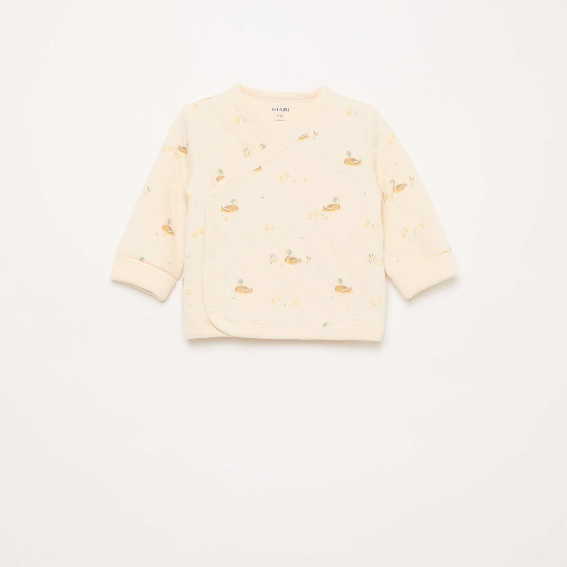 Ensemble gilet cache-cœur + legging - 2 pièces BLANC