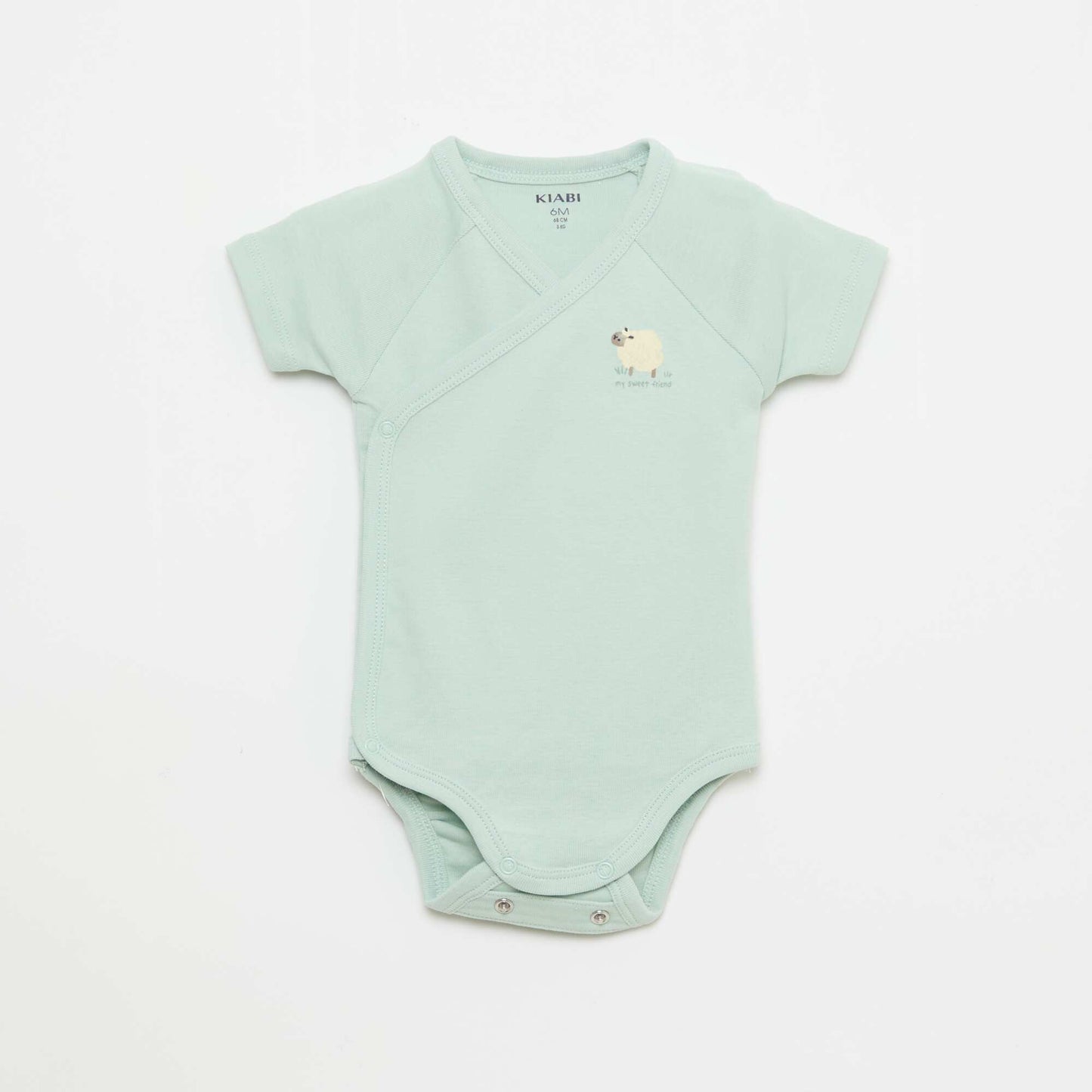 Lot de 3 bodies évolutifs à manches courtes BLEU