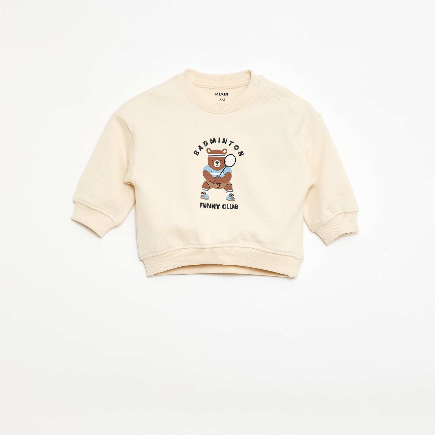 Sweat-shirt manches longues BEIGE