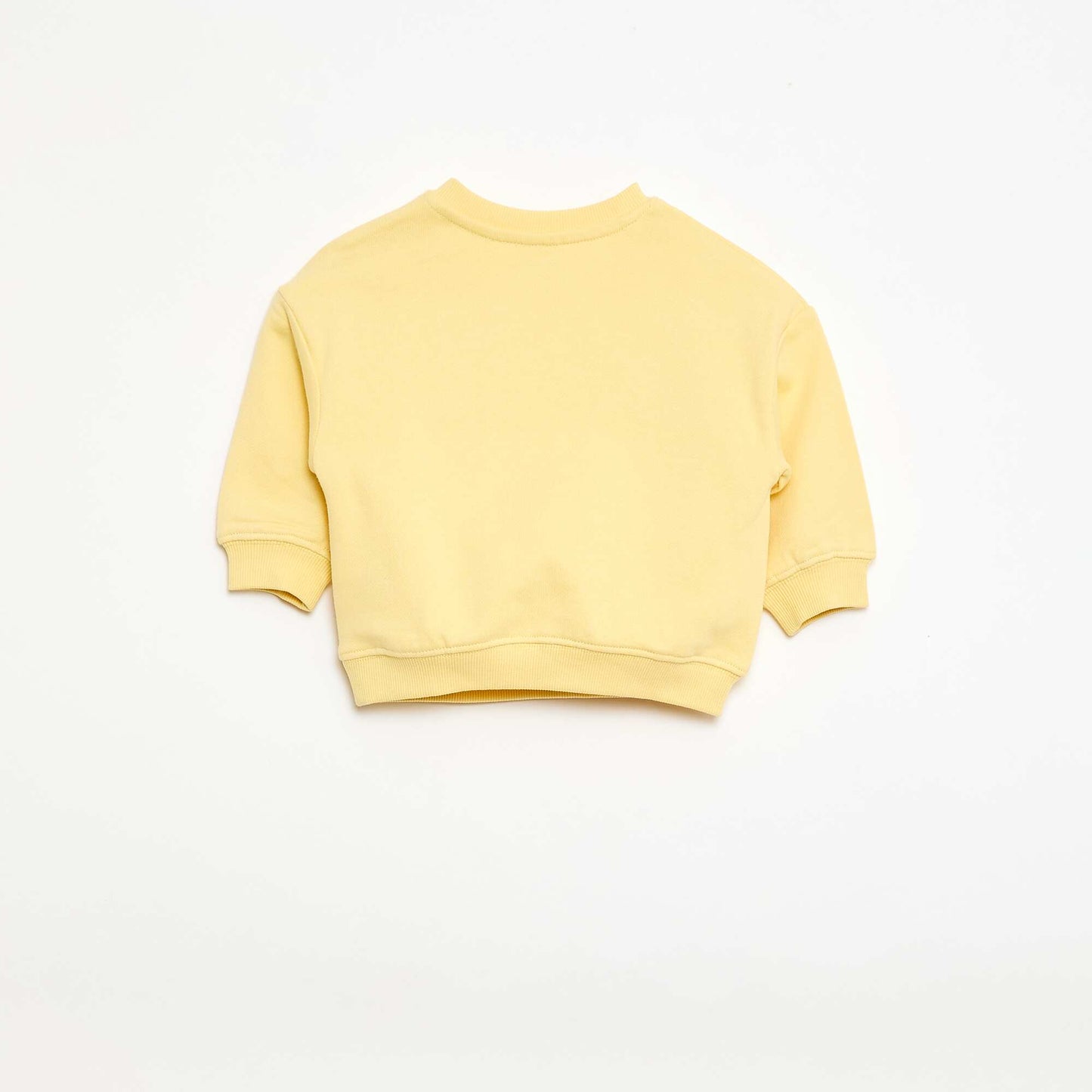 Sweat-shirt manches longues JAUNE