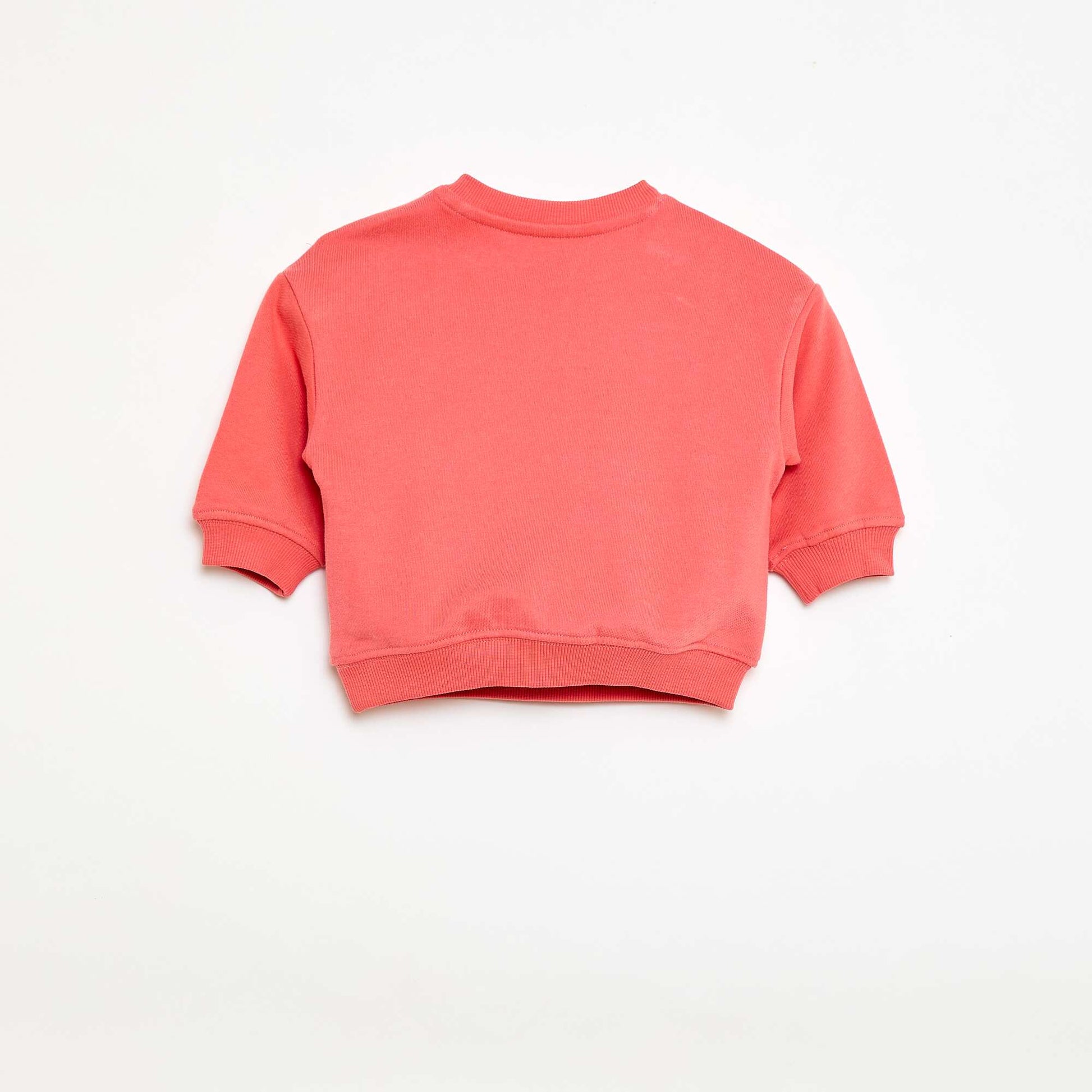 Sweat-shirt manches longues ROUGE