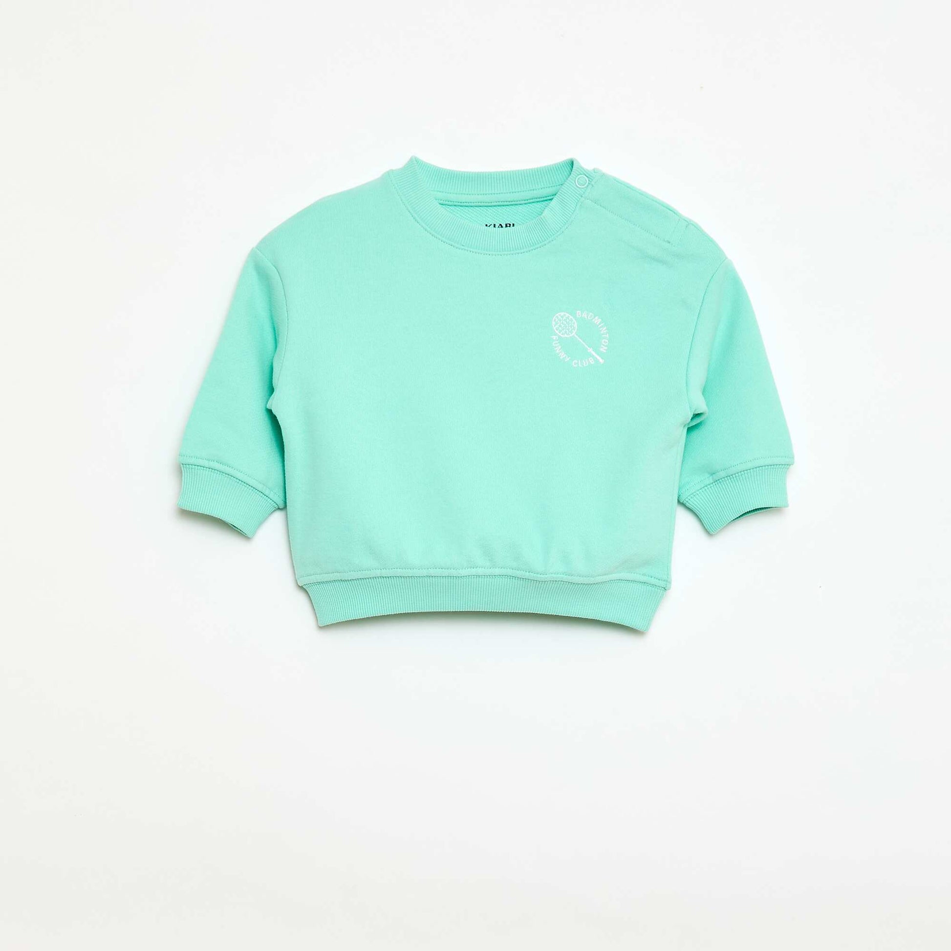 Sweat-shirt manches longues VERT
