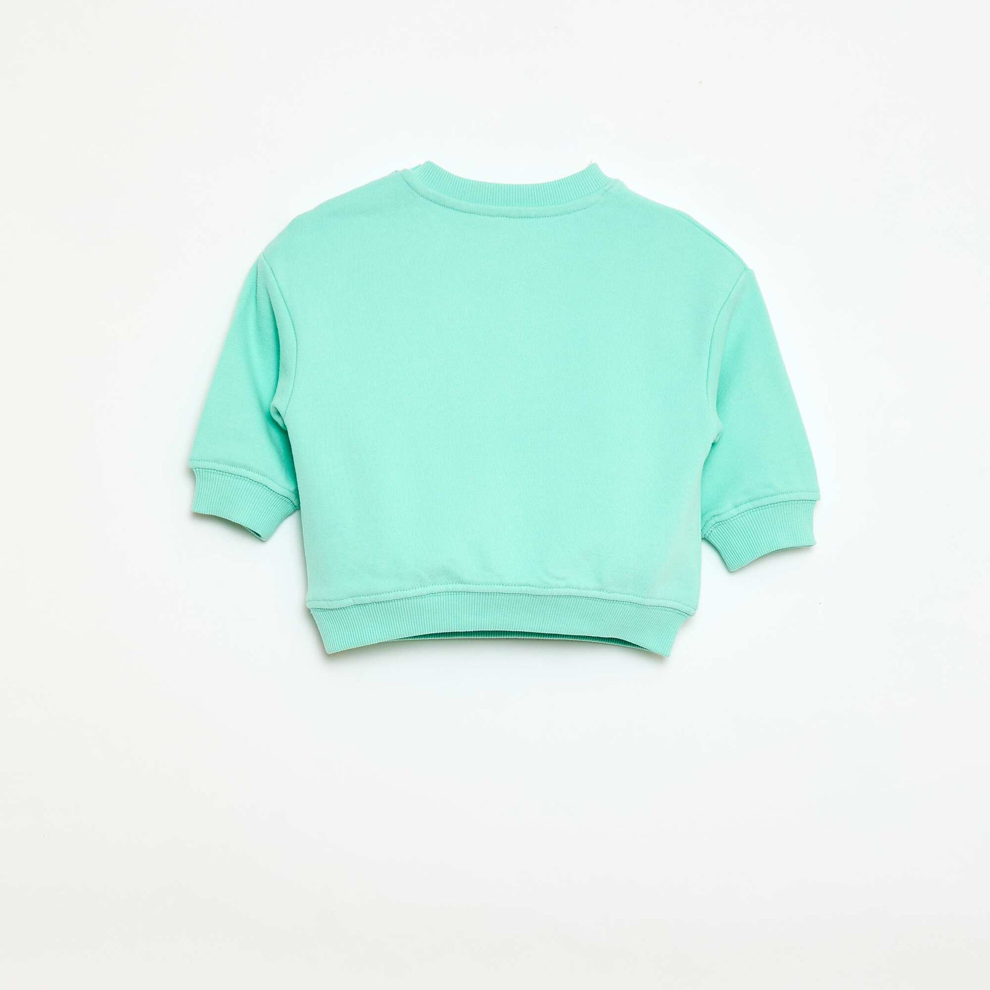 Sweat-shirt manches longues VERT
