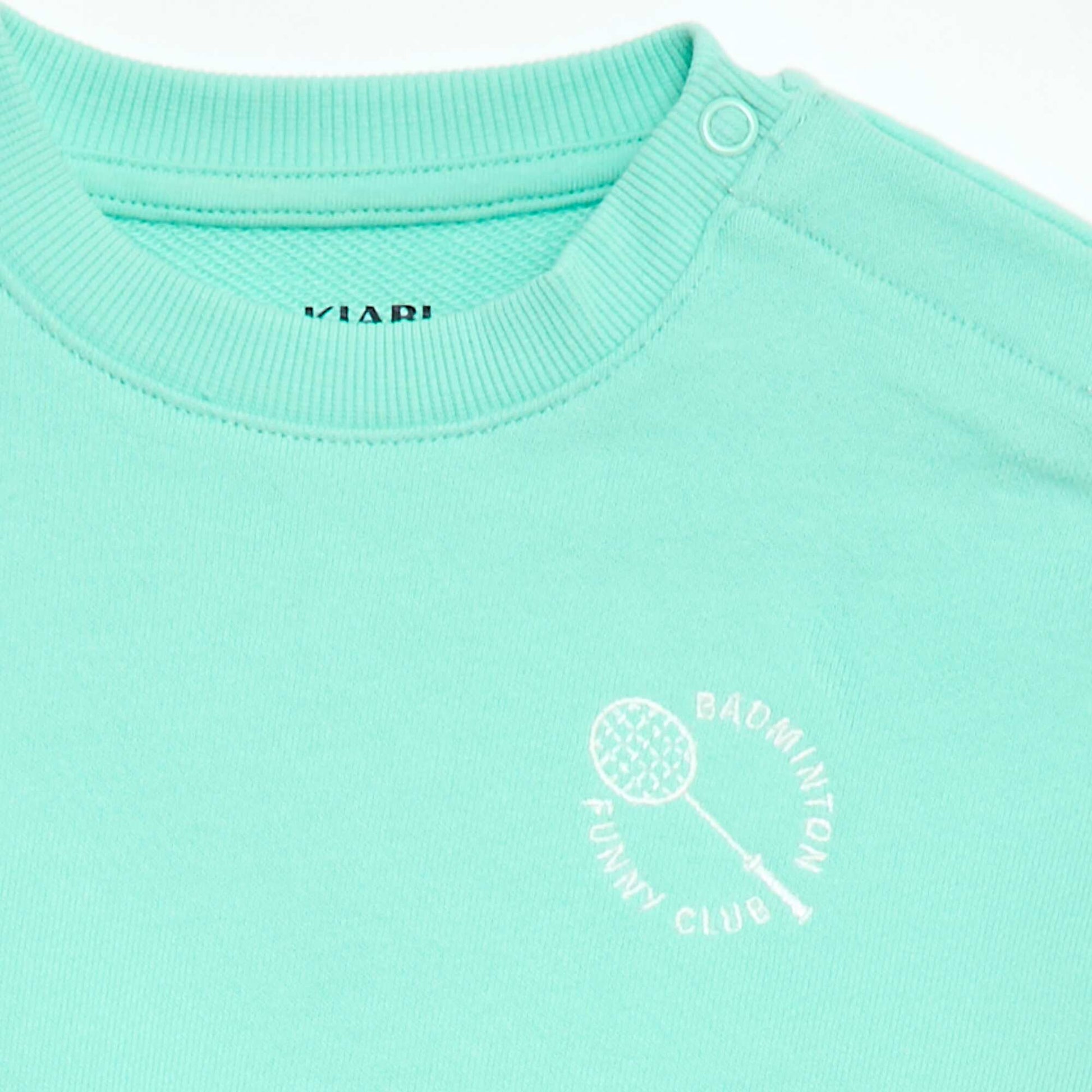 Sweat-shirt manches longues VERT