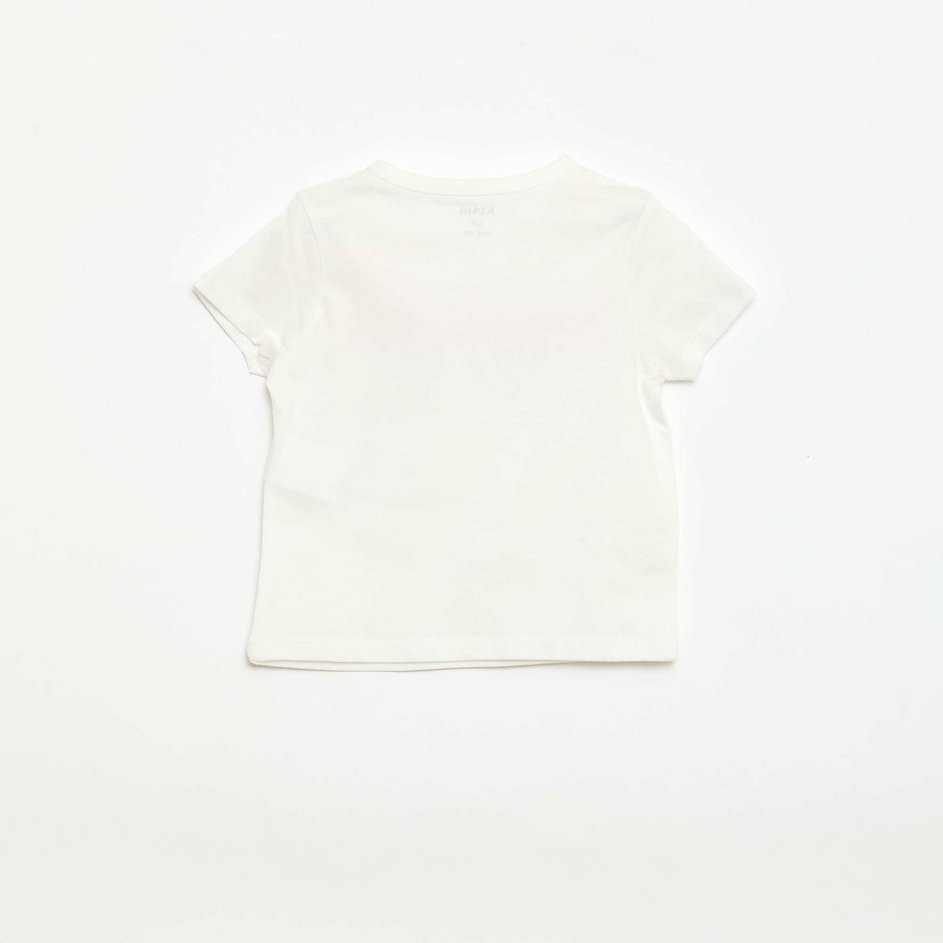 T-shirt à manches courtes avec imprimé 'Marraine' BLANC
