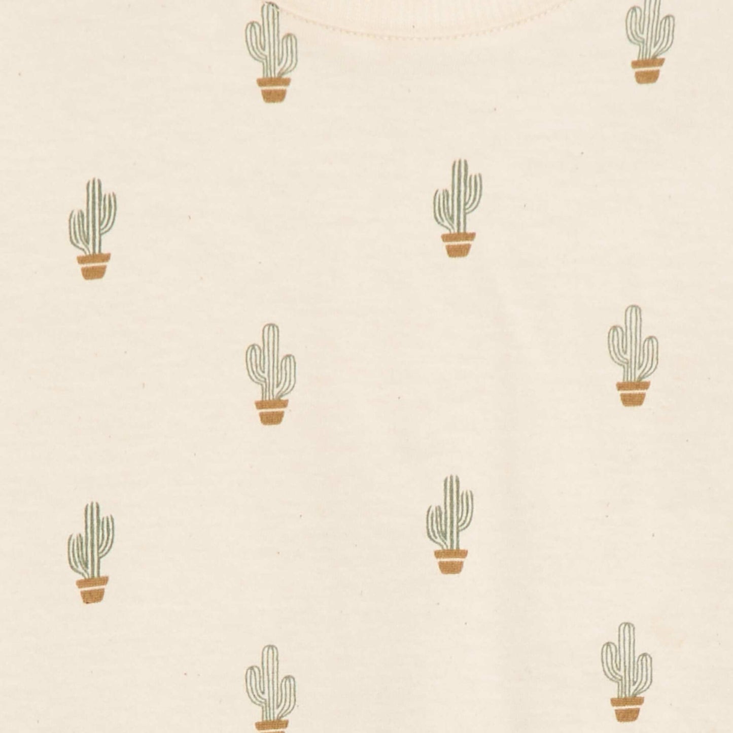 T-shirt uni en jersey coton BLANC