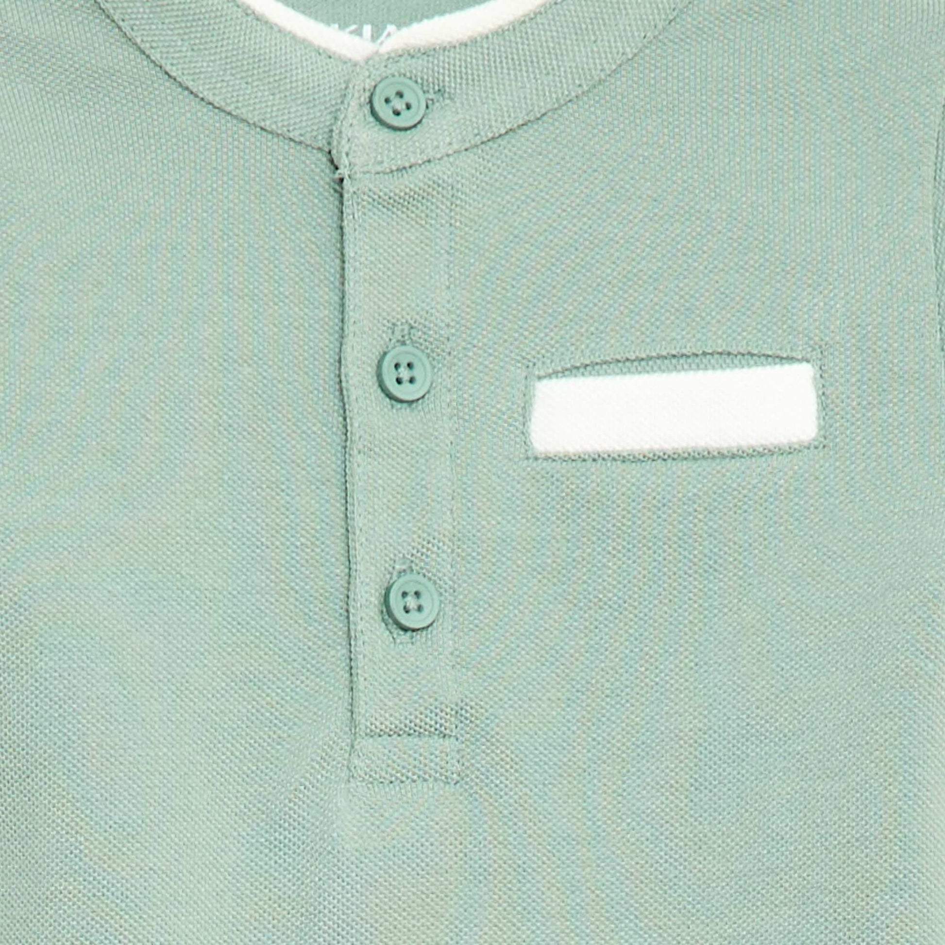Polo à manches courtes VERT