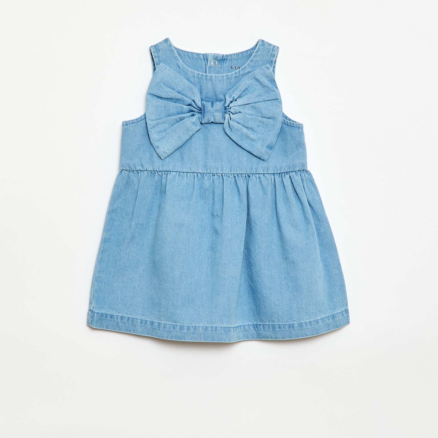 Ensemble denim robe + culotte BLEU