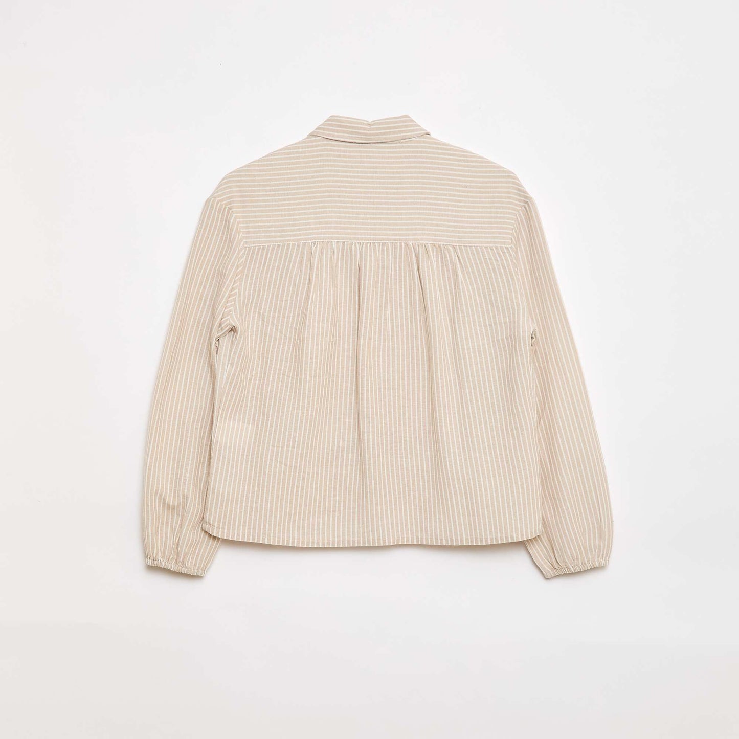Chemise droite à rayures - So Easy BEIGE
