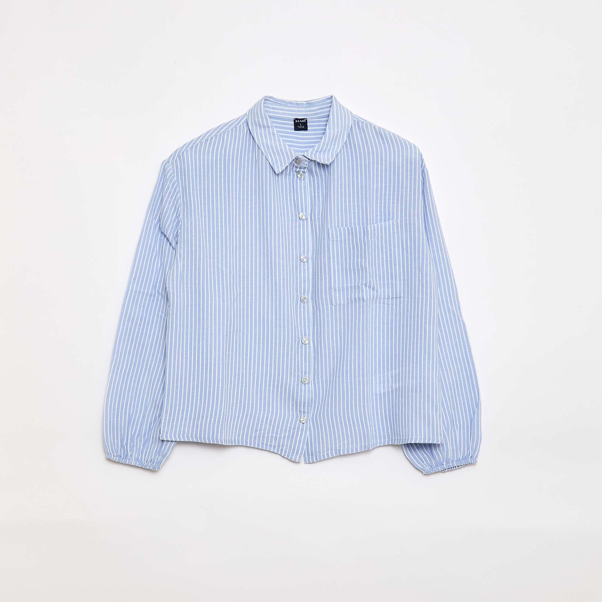 Chemise droite à rayures - So Easy BLEU