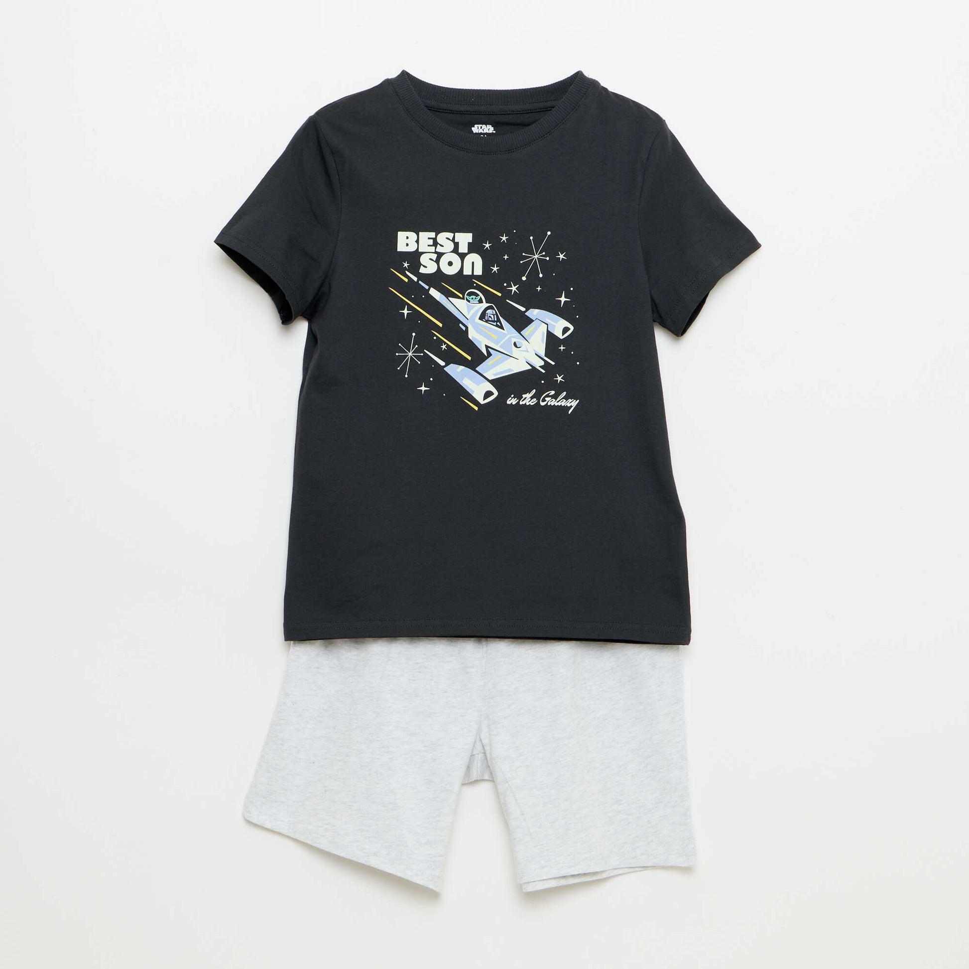 Ensemble pyjama long 'Star wars' - 2 pièces GRIS