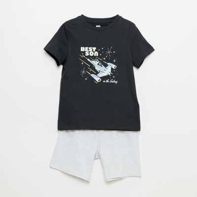 Ensemble pyjama long 'Star wars' - 2 pièces GRIS