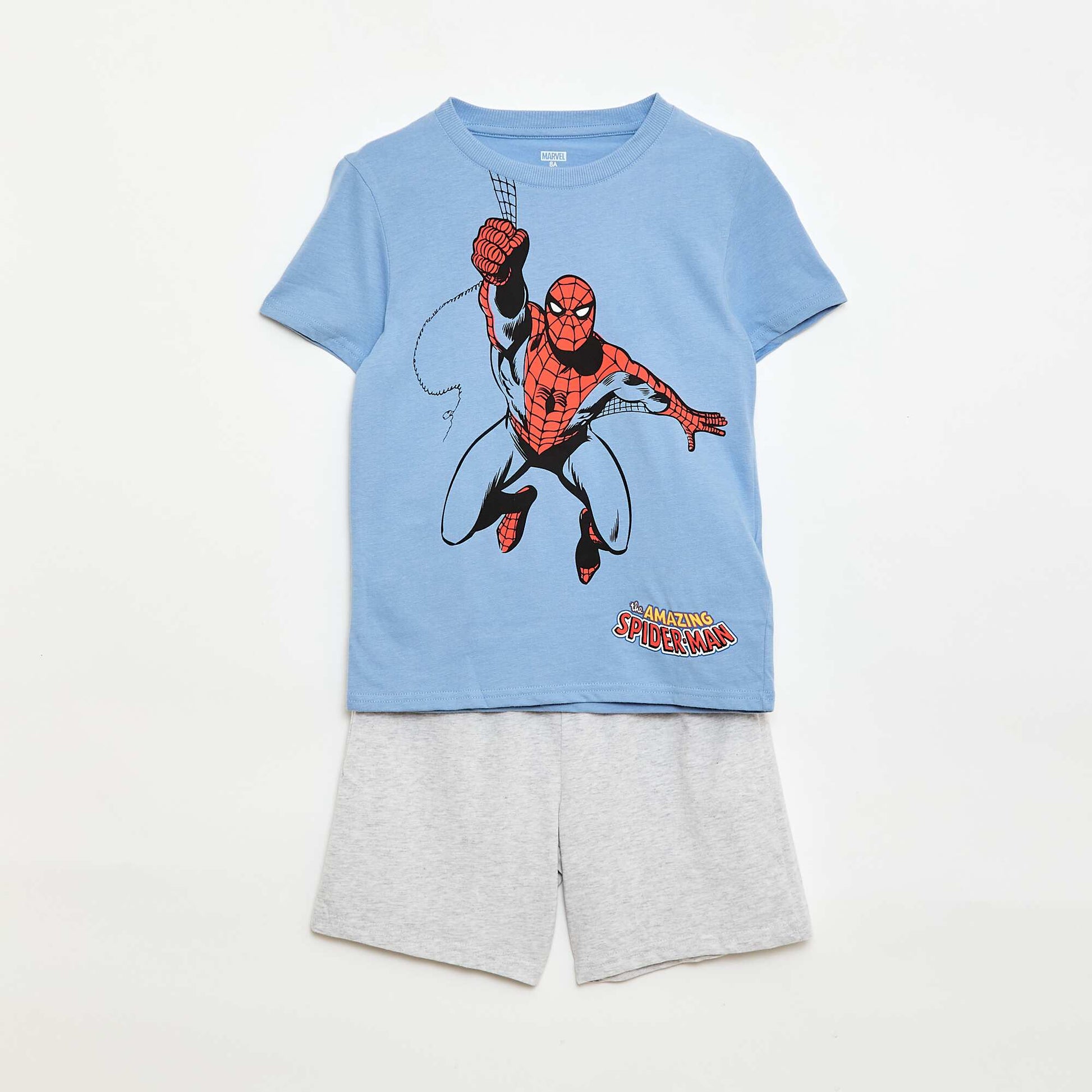 Pyjama short 'Spider-Man' 'Marvel' BLEU