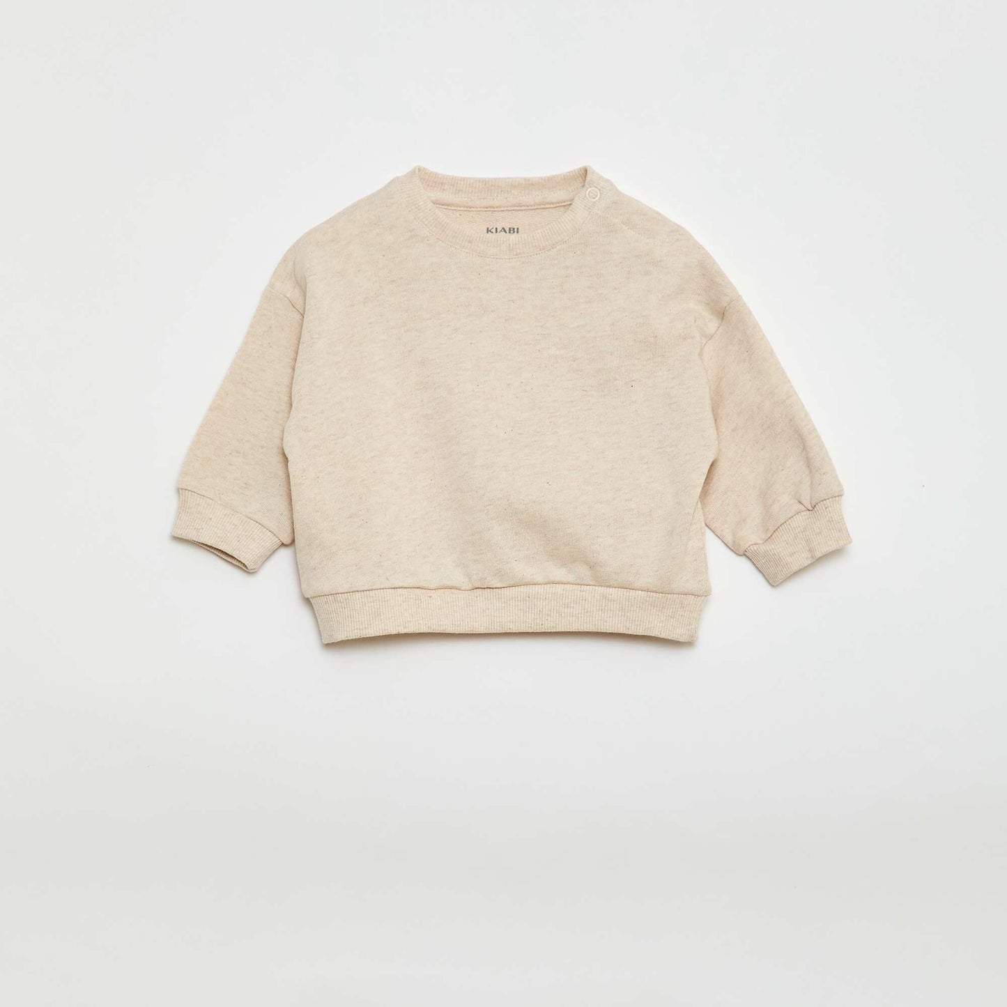 Lot de 3 sweats unis BEIGE