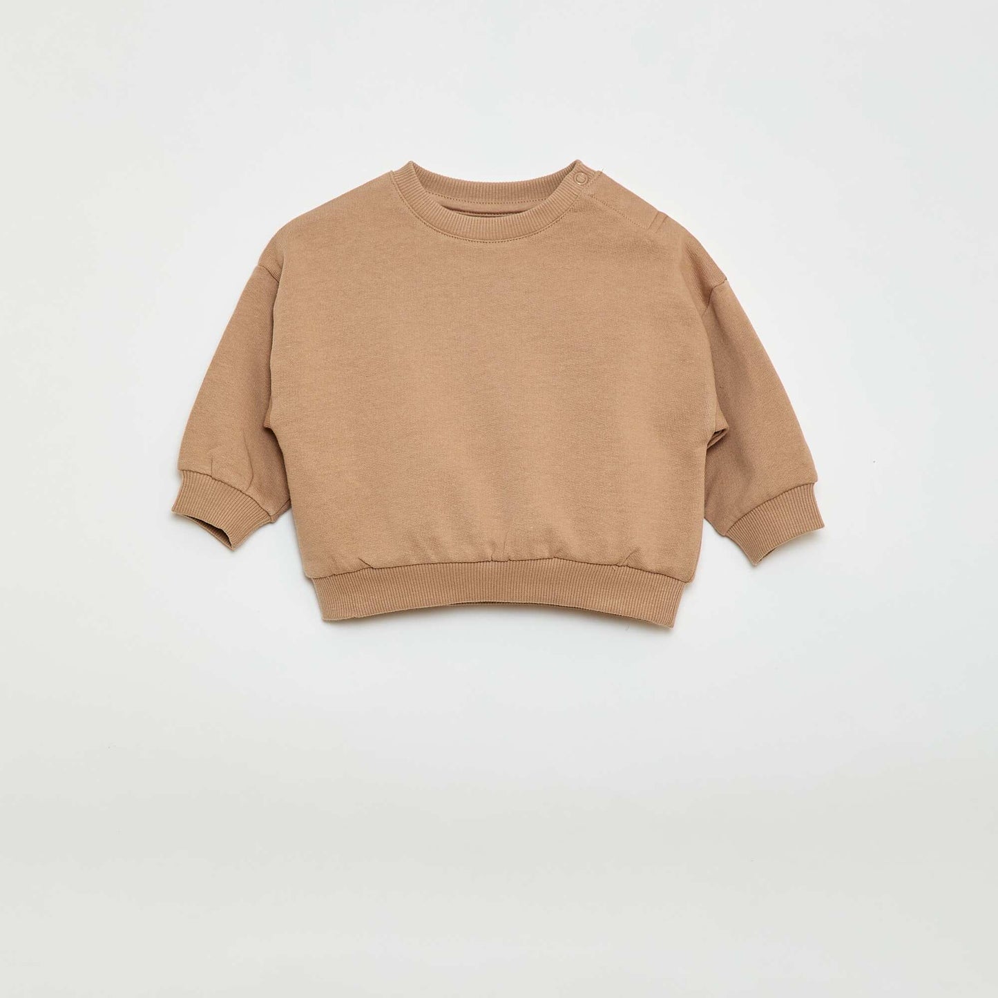 Lot de 3 sweats unis BEIGE