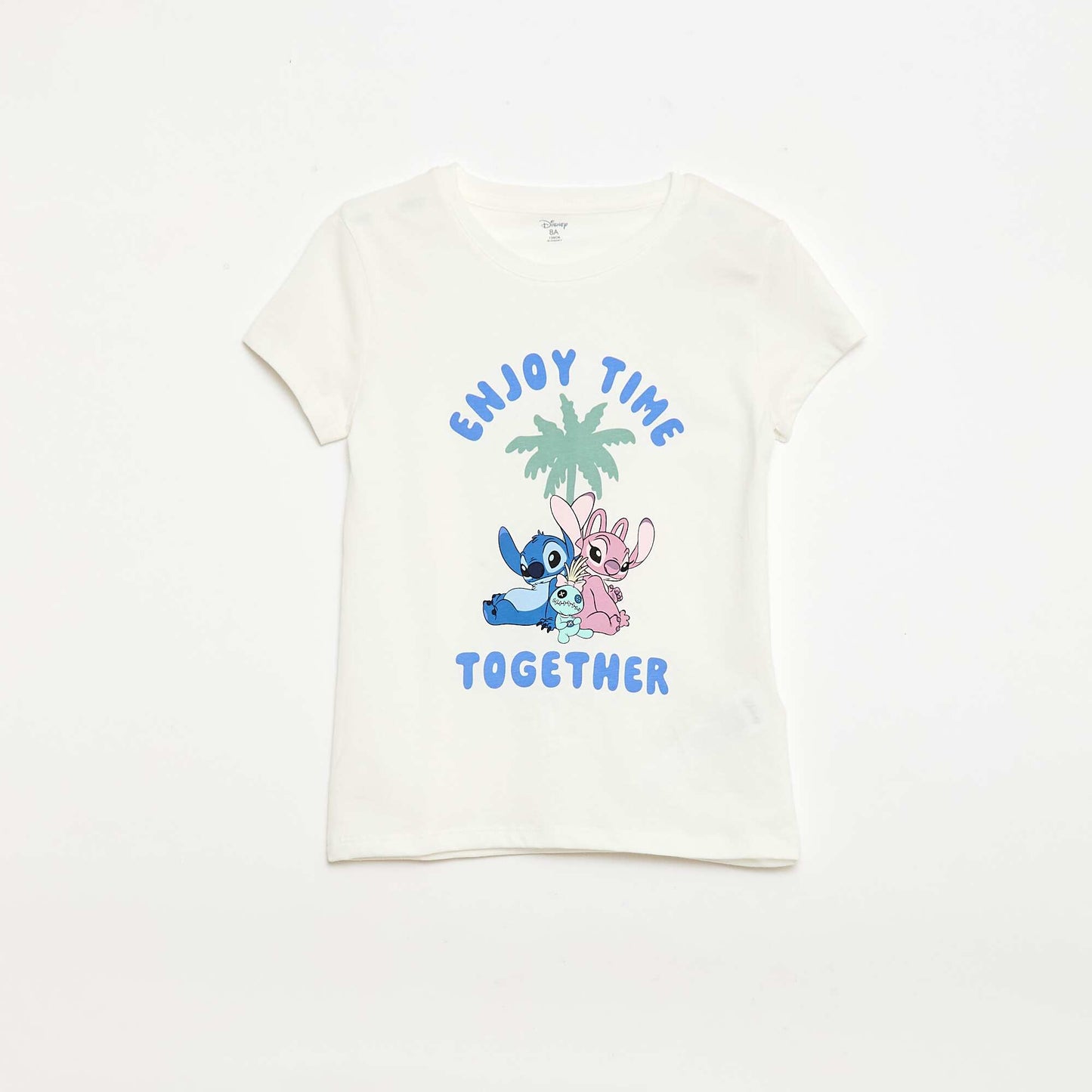 Pyjama 'Disney' 2 pièces  short + T-shirt BLANC