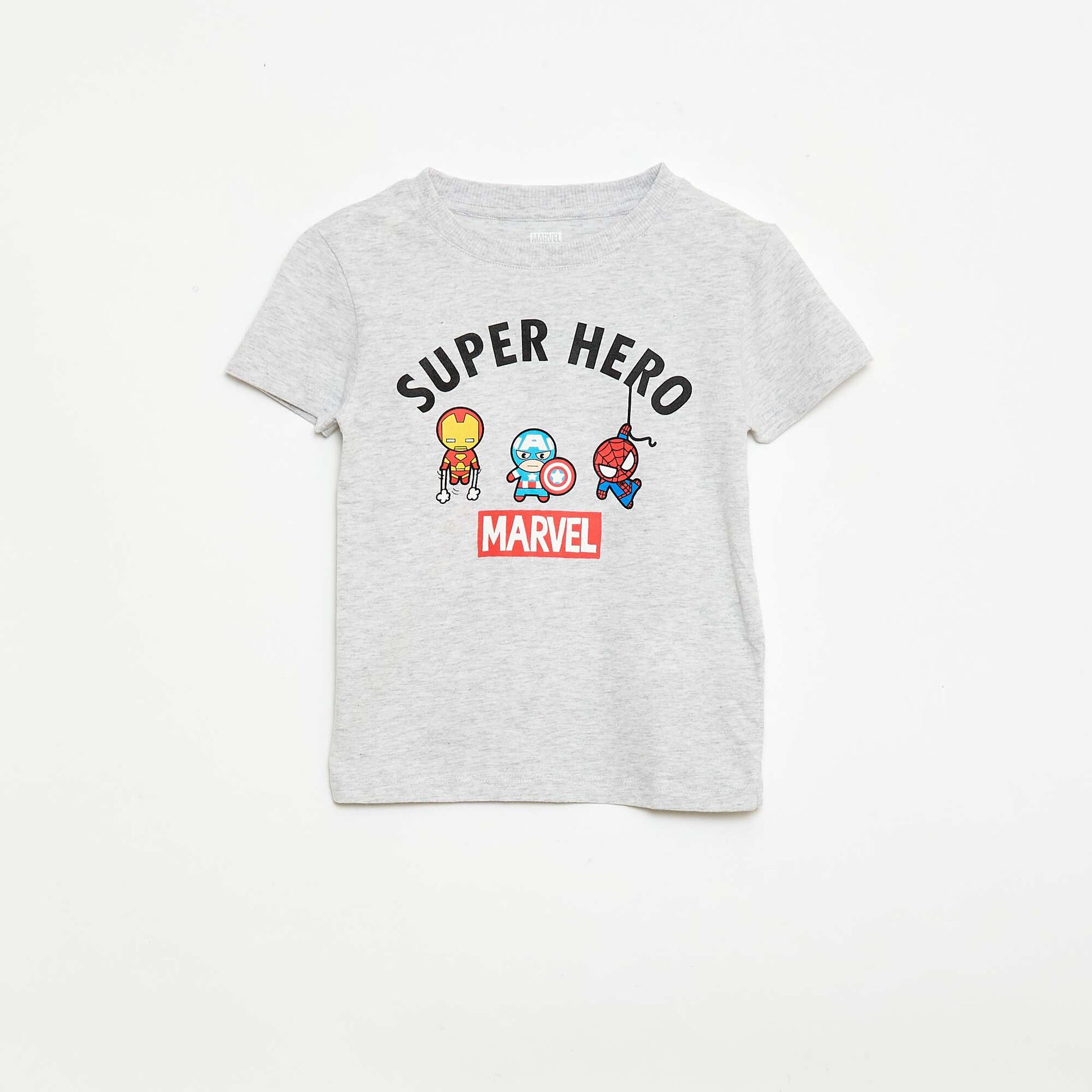 Pyjama short 2 pièces 'Marvel' GRIS