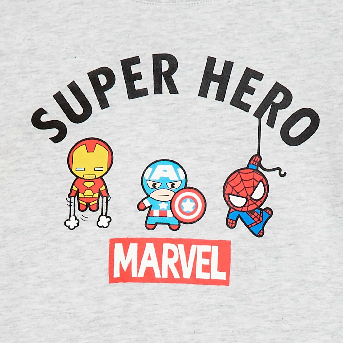 Pyjama short 2 pièces 'Marvel' GRIS
