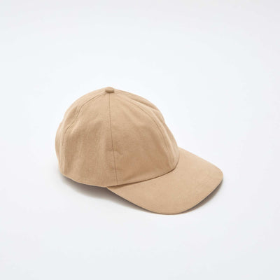 Casquette baseball en coton BEIGE
