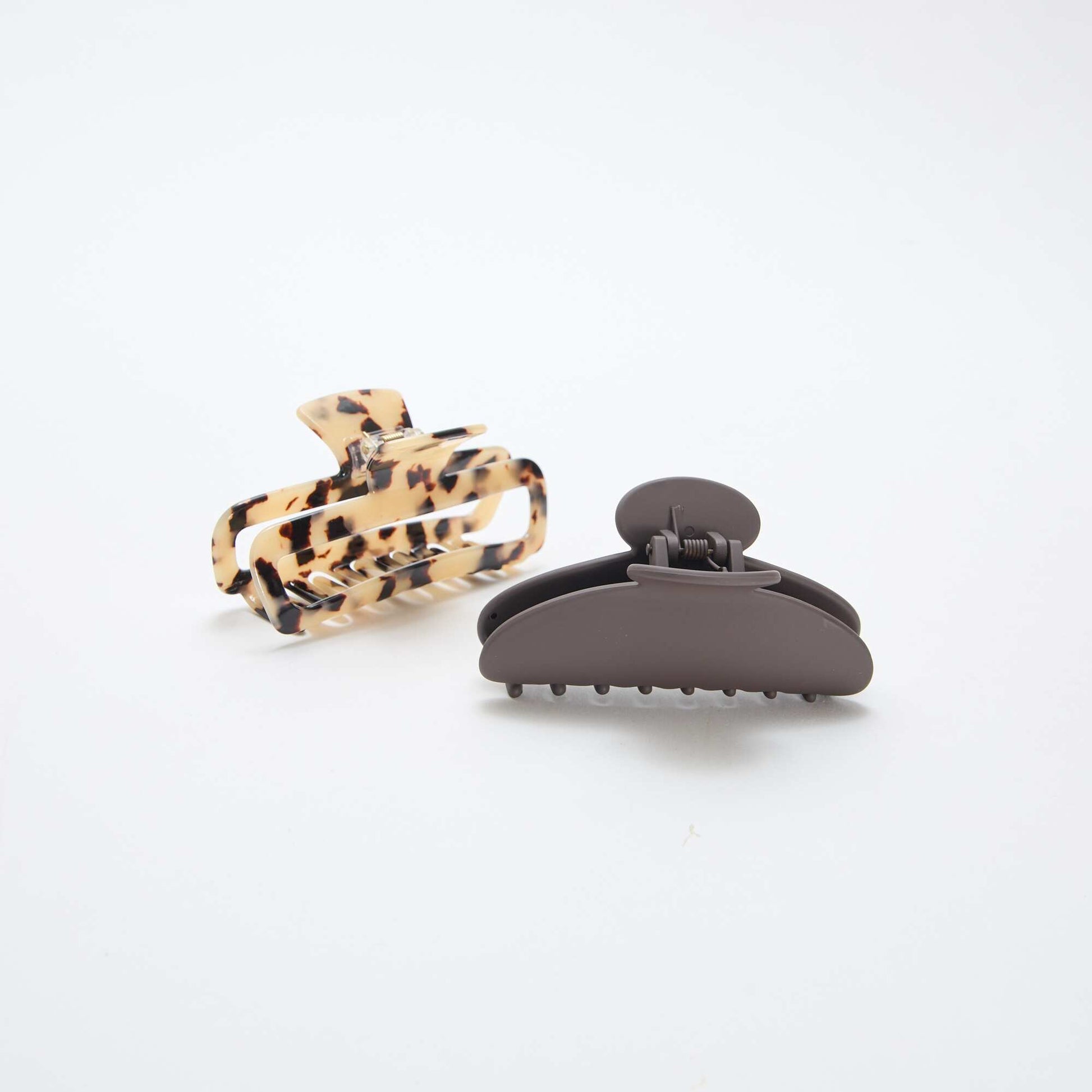 Lot de 2 pinces crabe NOIR